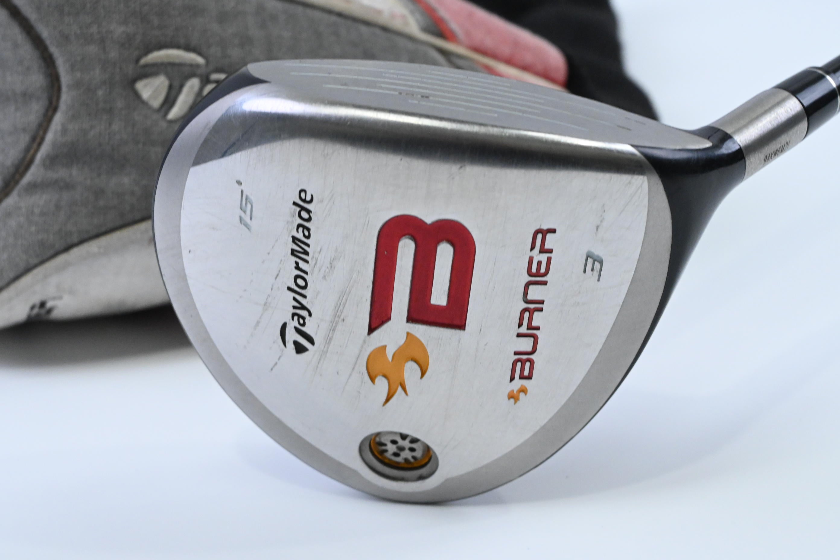 Taylormade Burner 2008 #3 Wood / 15 Degree / Stiff Flex Taylormade Reax 49 Shaft