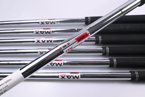 Taylormade Qi Max Irons / 5-PW+SW / Stiff Flex KBS MAX MT 85 Shafts