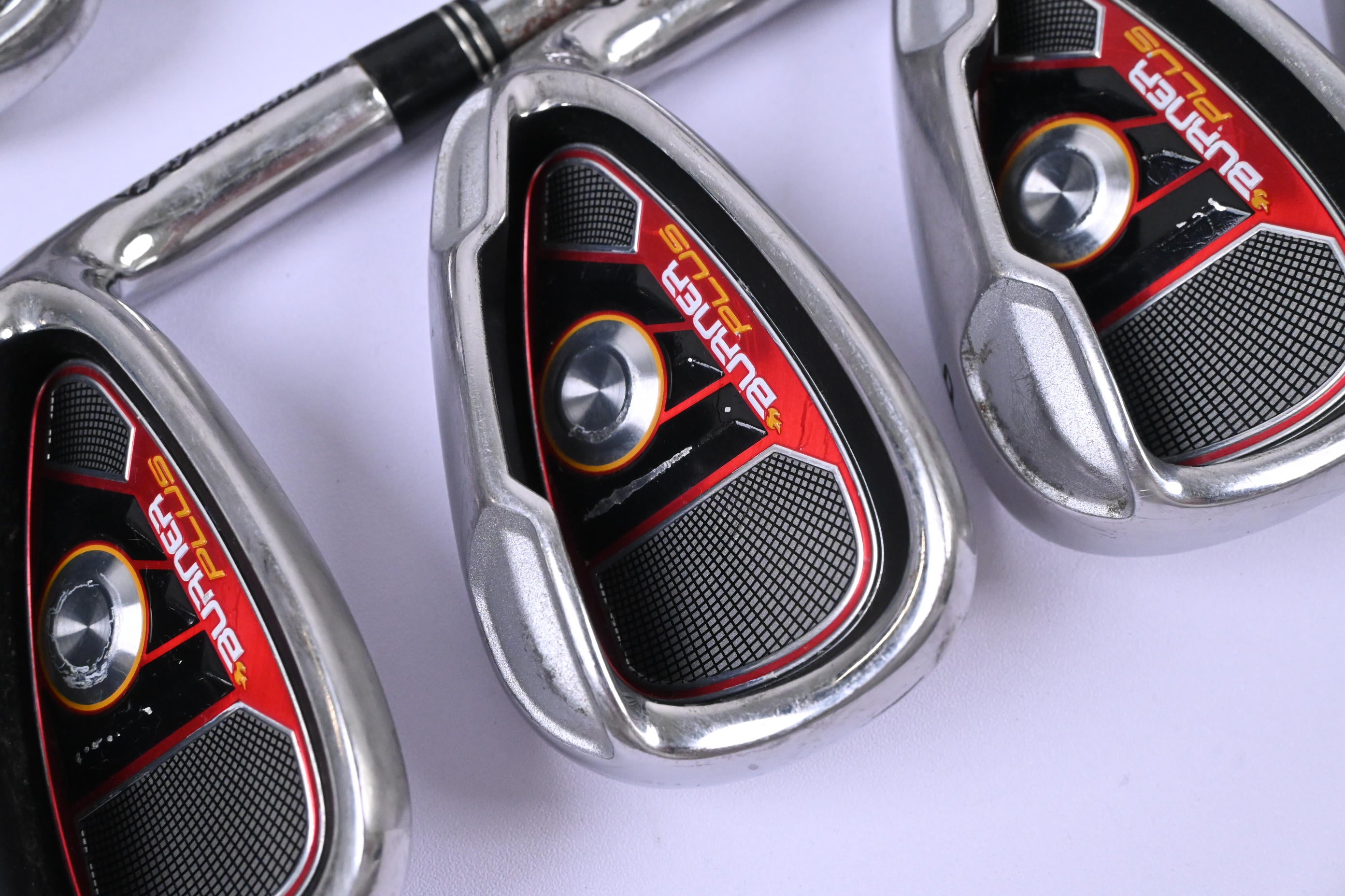 Taylormade Burner Plus Irons / 4-PW+SW / Regular Flex Burner 85 Shafts