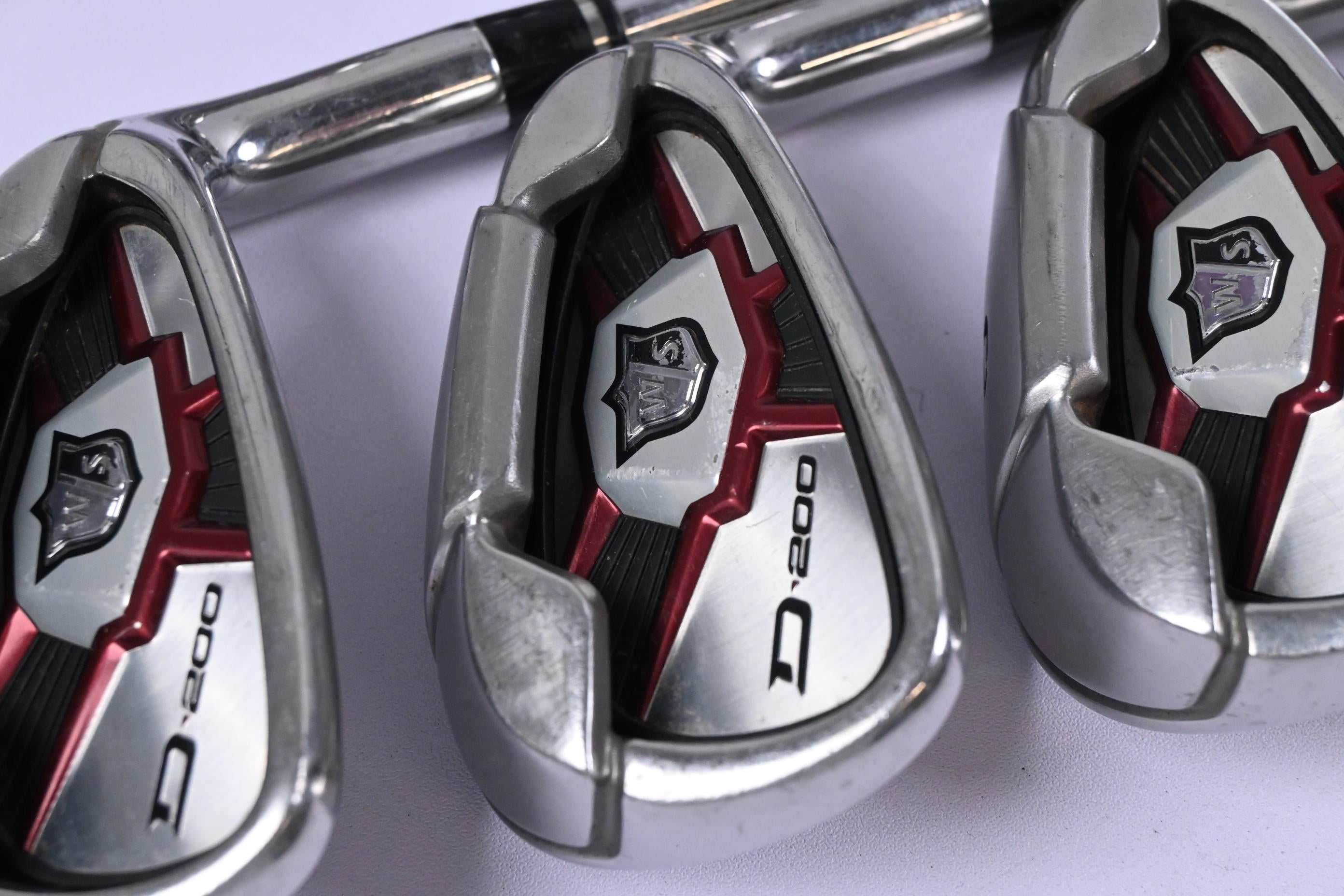 Wilson D200 Irons / 5-PW+SW / Uniflex True Temper Wilson SL 75 Shafts