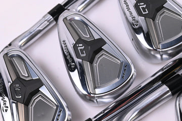 Taylormade Qi Max Irons / 5-PW+GW / Stiff Flex Dynamic Gold 105 S300 Shafts