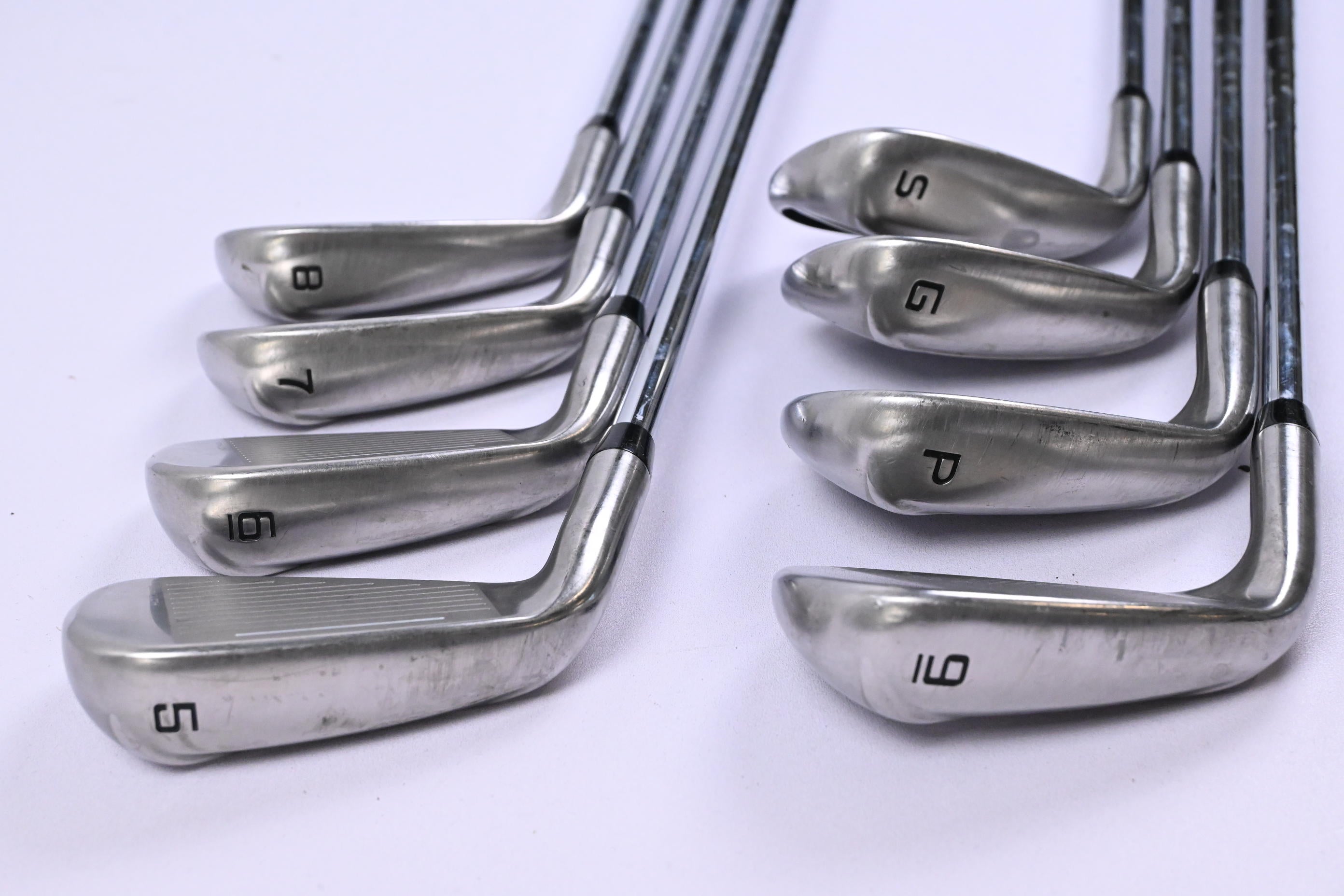 Cobra Aerojet One Length Irons / 5-PW+GW+SW / Regular Flex KBS Tour Lite Shafts