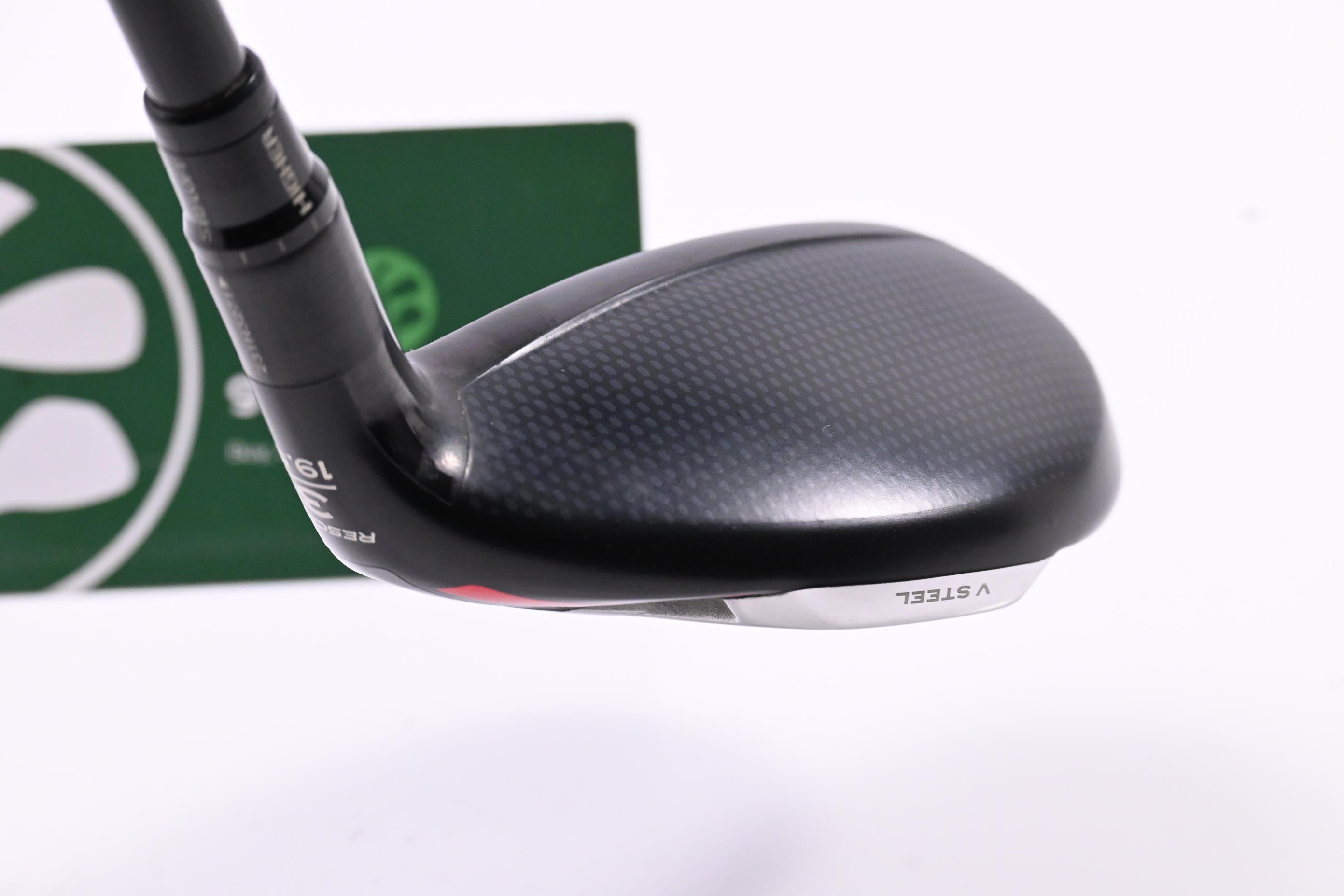 Taylormade Stealth Plus #3 Hybrid / 19.5 Degree / Stiff Flex HZRDUS Black Gen 4