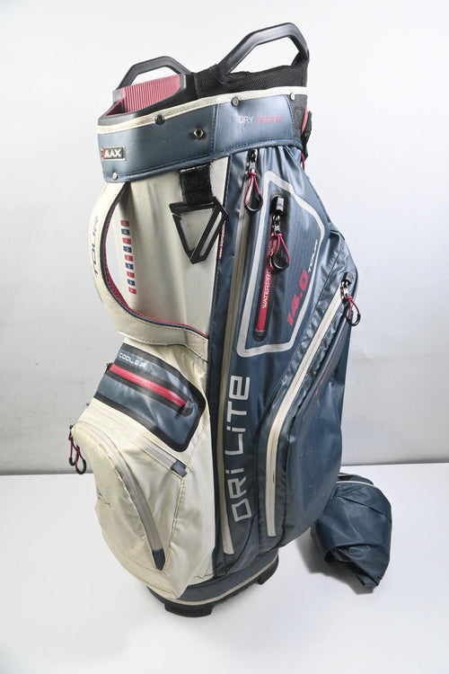 Big Max Dri Lite Cart Bag / 15-Way Divider / Blue, Grey