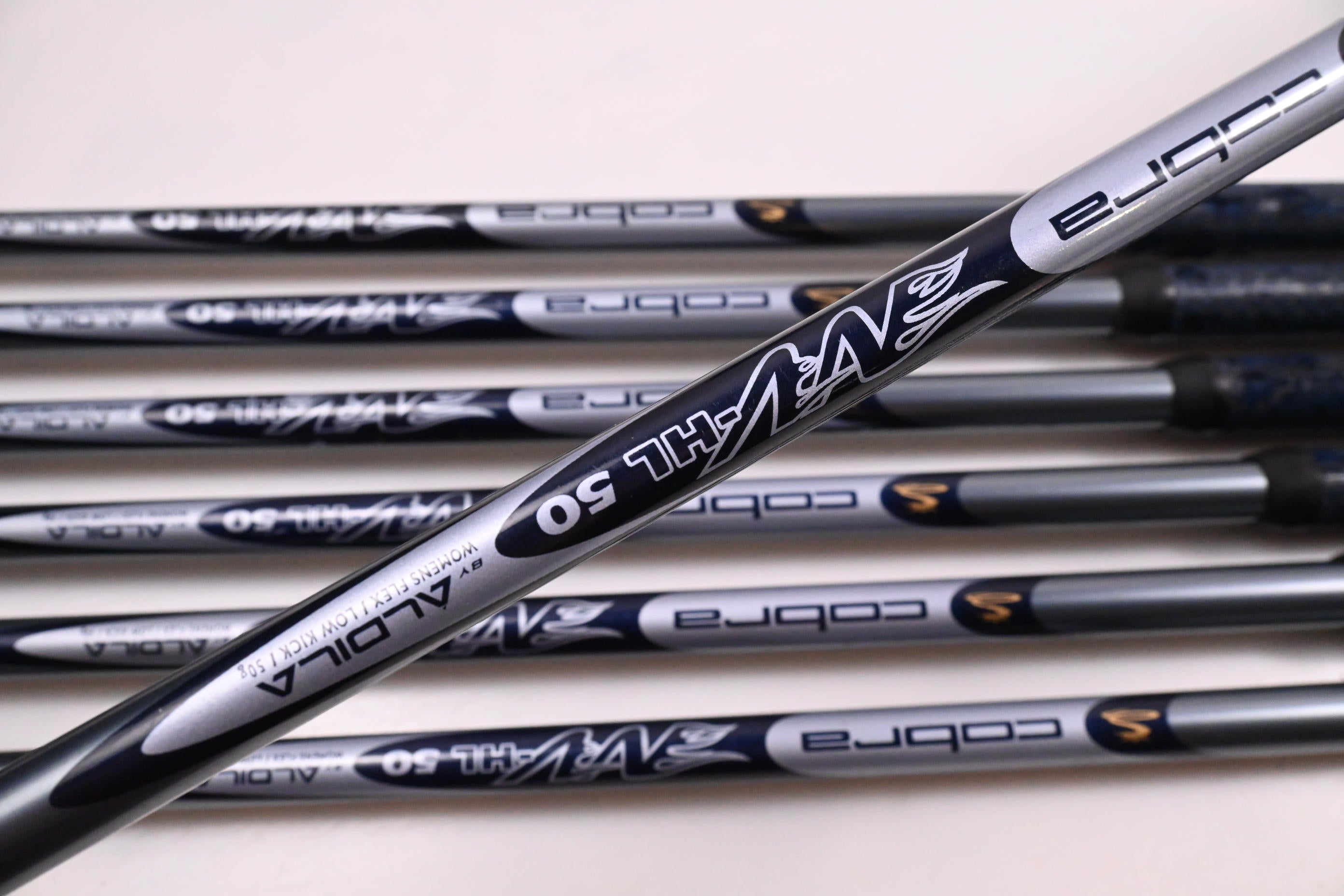 Ladies Cobra 3100 I/H Irons / 5-PW+SW / Ladies Flex Cobra NV-HL 50 Shafts
