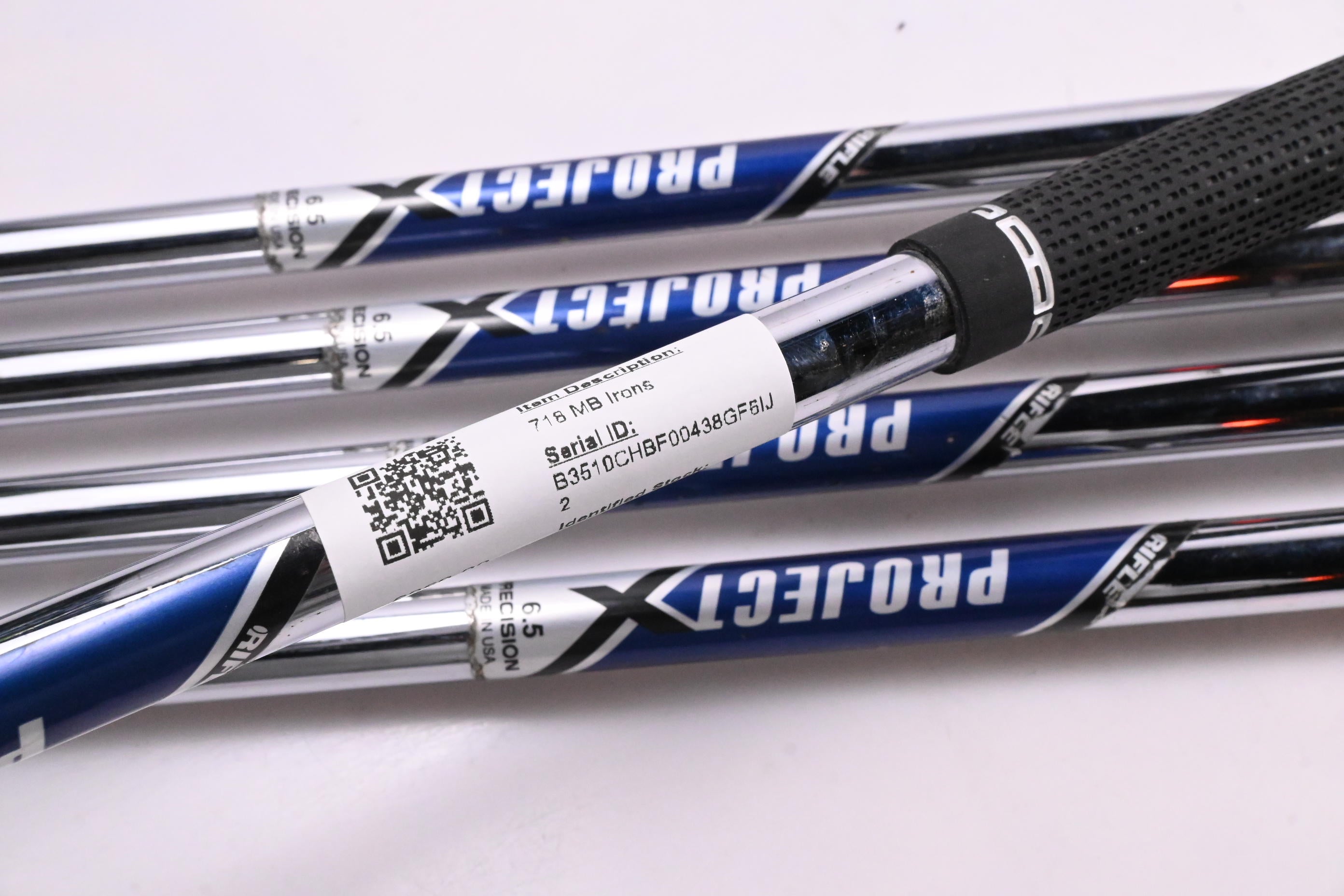 Titleist 718 MB Irons / 6-PW / X-Flex Project X Shafts