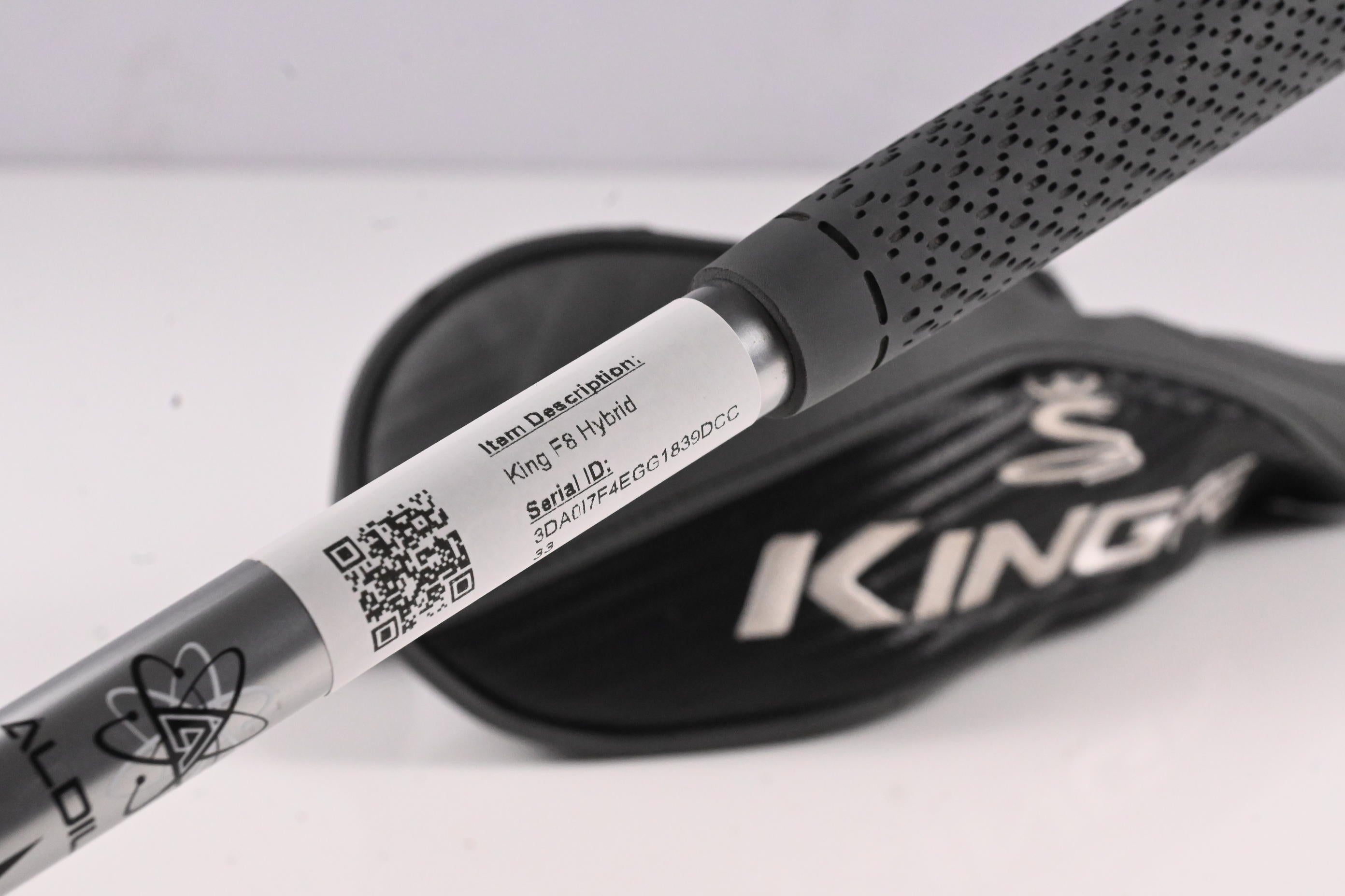 Cobra King F8 #4 Hybrid / 22 Degree / Stiff Flex Aldila Rogue Pro 75 Shaft