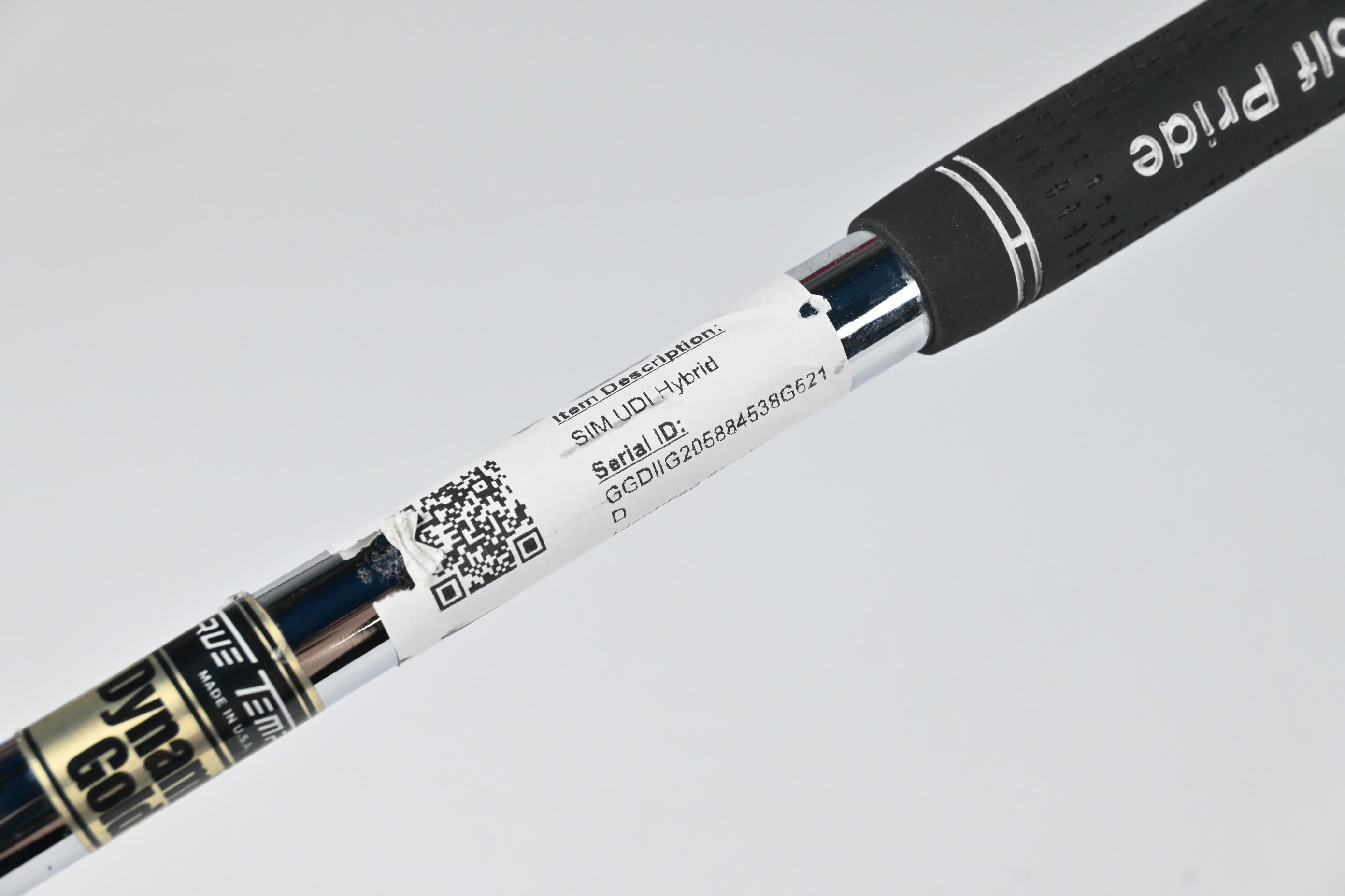 Taylormade SIM UDI #2 Iron / 18 Degree / Stiff Flex Dynamic Gold S300 Shaft