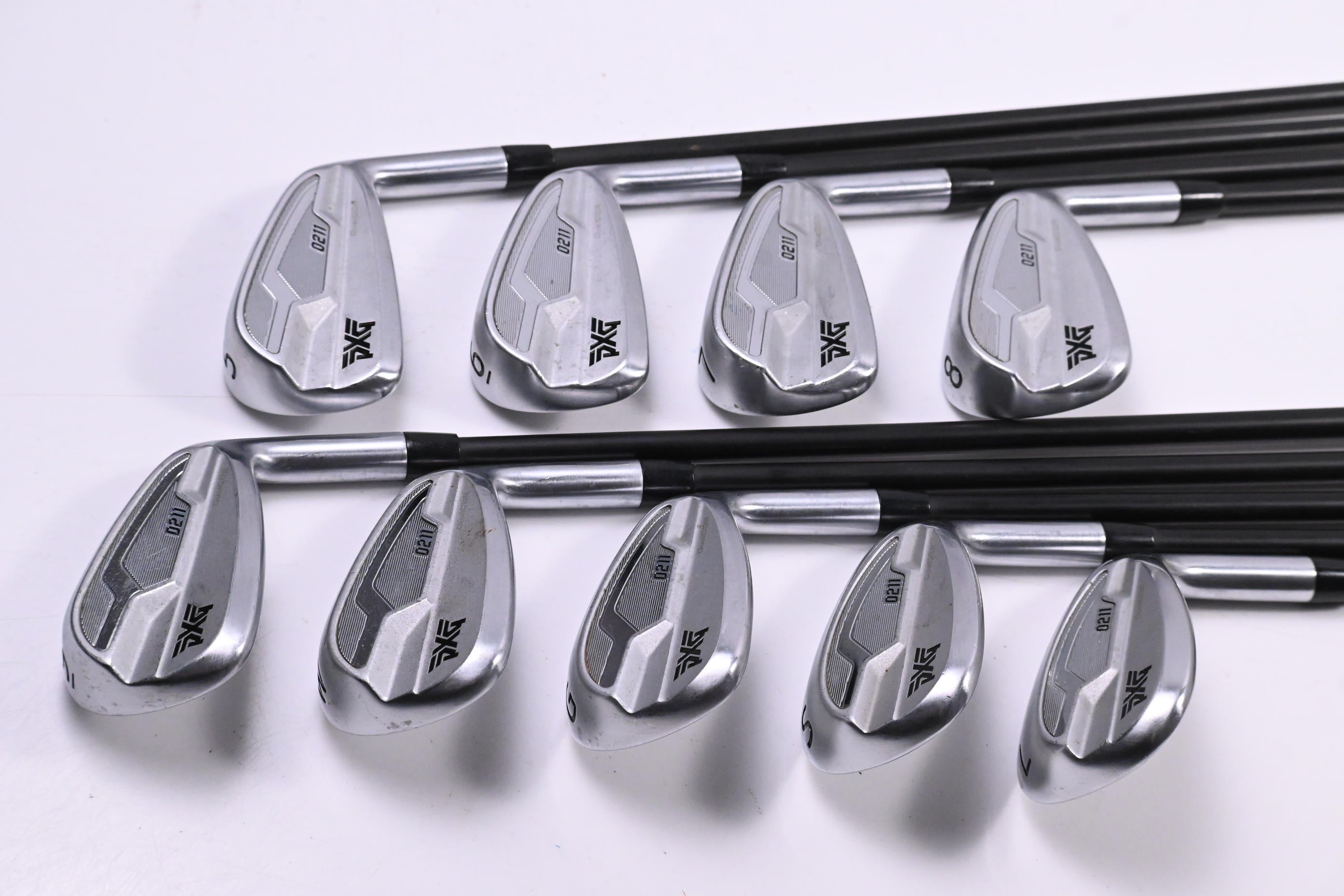 PXG 0211 DC Irons / 5-PW+GW+SW+LW / Regular Flex MMT 70 Shafts