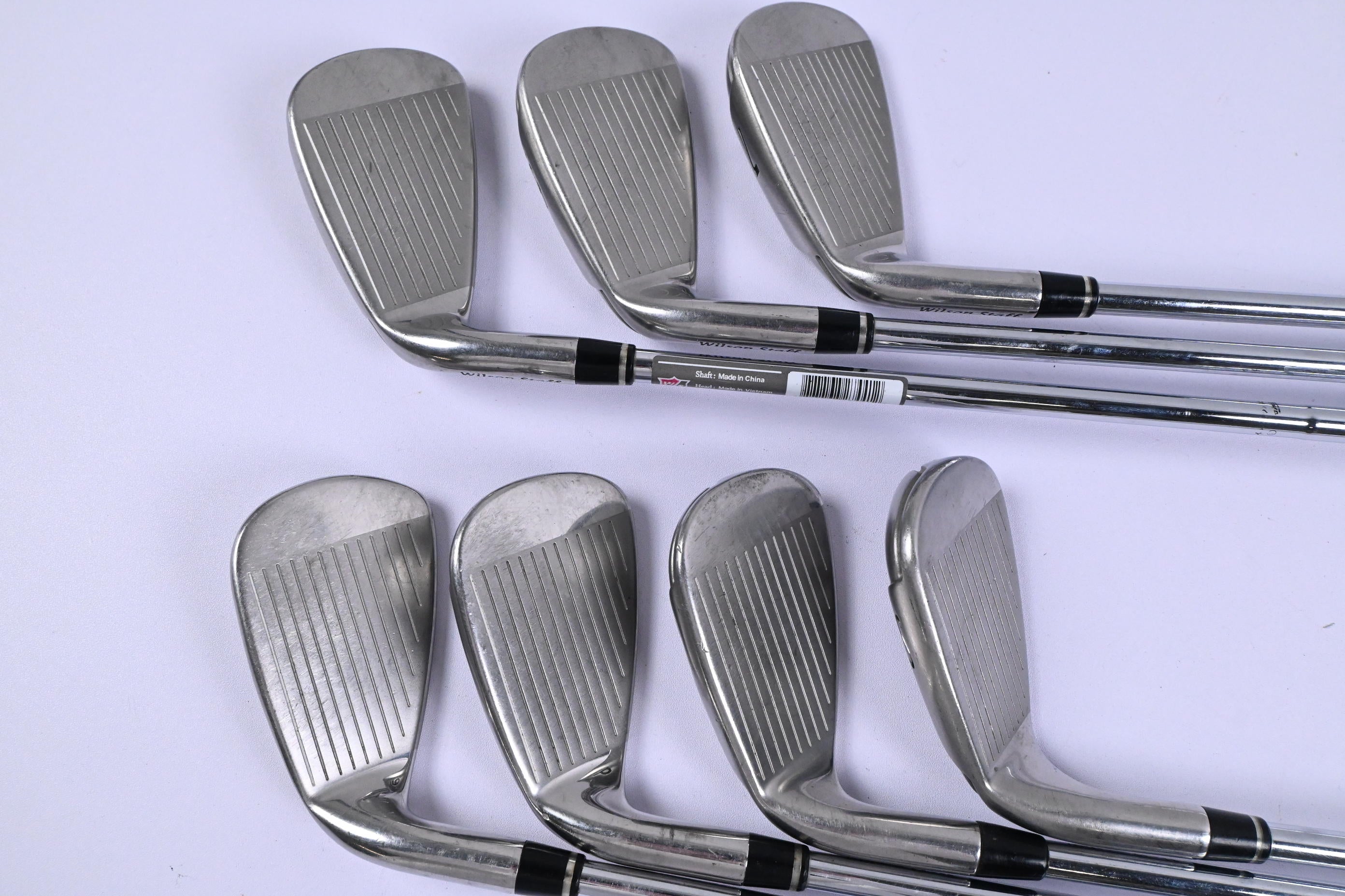 Wilson D200 Irons / 5-PW+SW / Uniflex True Temper Wilson SL 75 Shafts