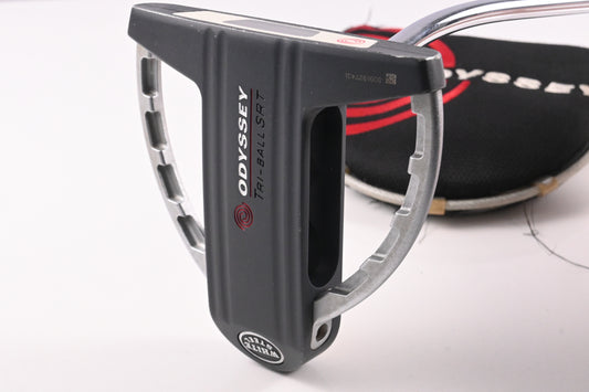 Odyssey White Steel SRT Tri Ball Putter / 34 Inch