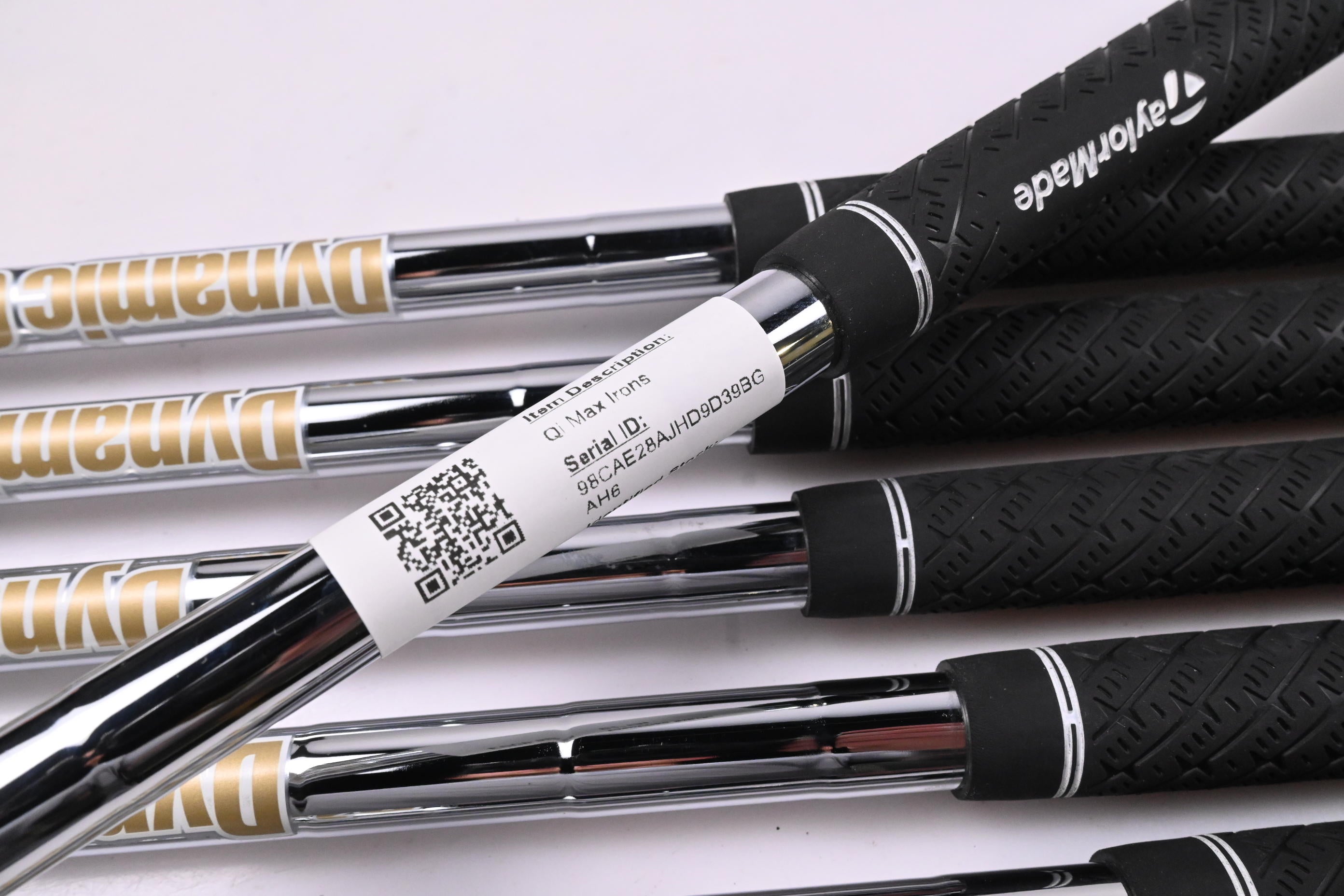 Taylormade Qi Max Irons / 5-PW+GW / Stiff Flex Dynamic Gold 105 S300 Shafts
