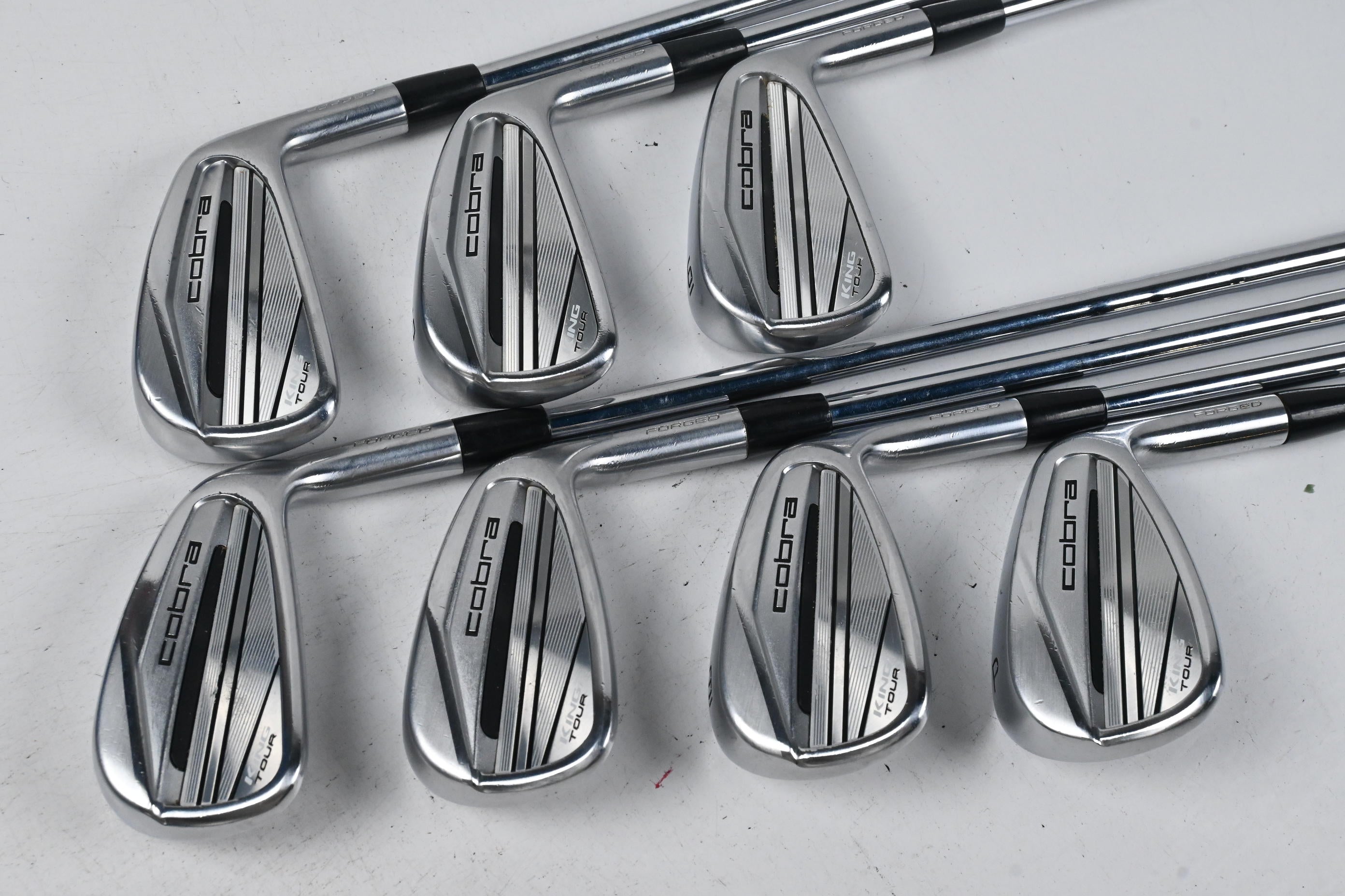 Cobra King Tour 2023 Irons / 4-PW / Regular Flex KBS $-Taper Lite Steel Shafts