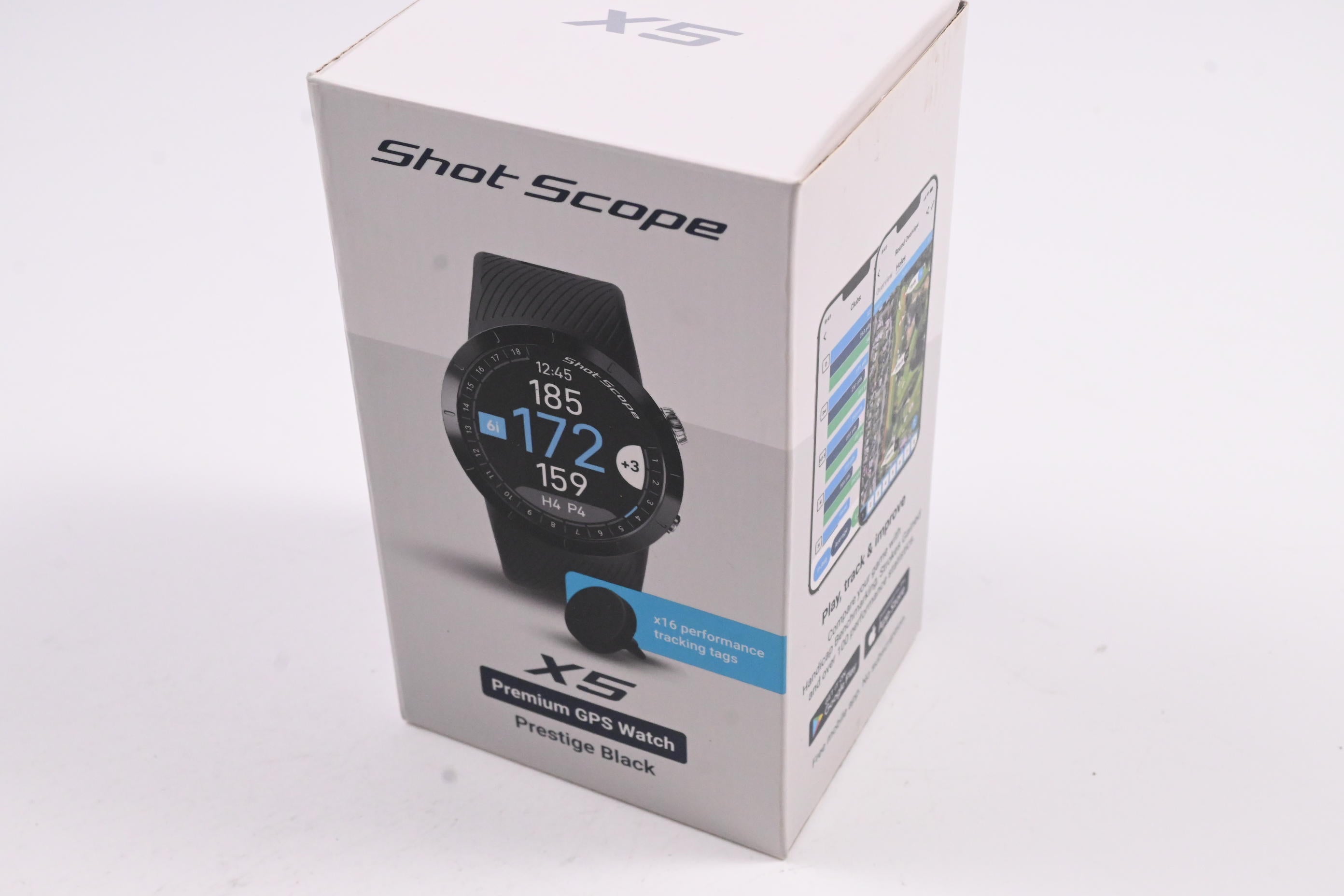 Shot Scope X5 Premium Prestige Black / GPS Watch