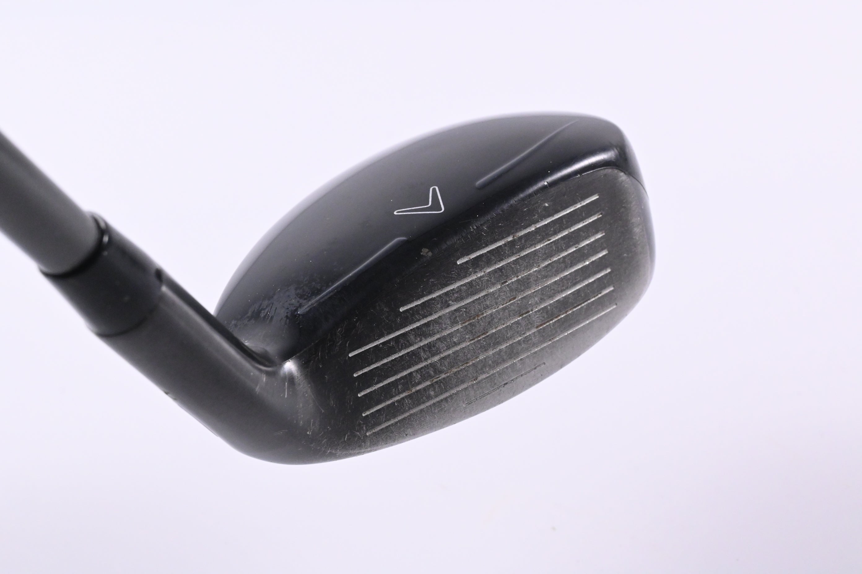 Left Hand Callaway Rogue #4 Hybrid / 21 Degree / Stiff Flex Aldila Synergy Blue