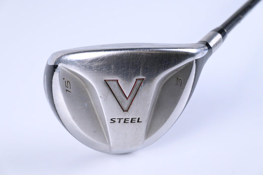 Taylormade V-Steel #3 Wood / 15 Degree / Regular Flex Taylormade M.A.S.2 Shaft