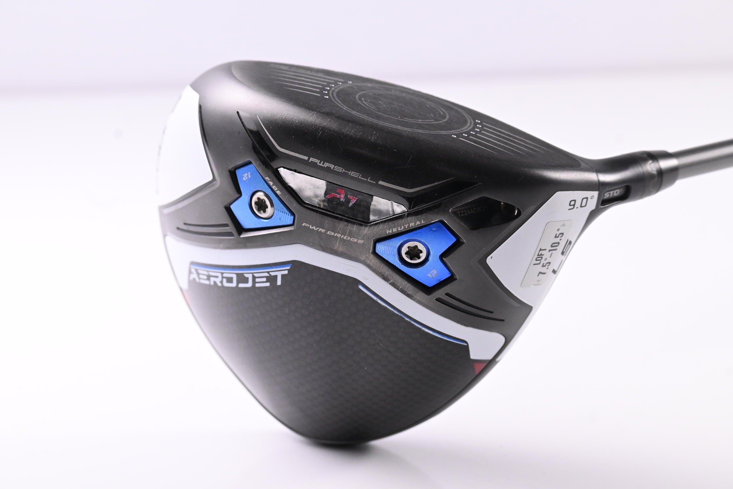 Cobra Aerojet LS Driver / 7.5-10.5 Degree / Stiff Flex Evenflow Riptide CB 50 Shaft