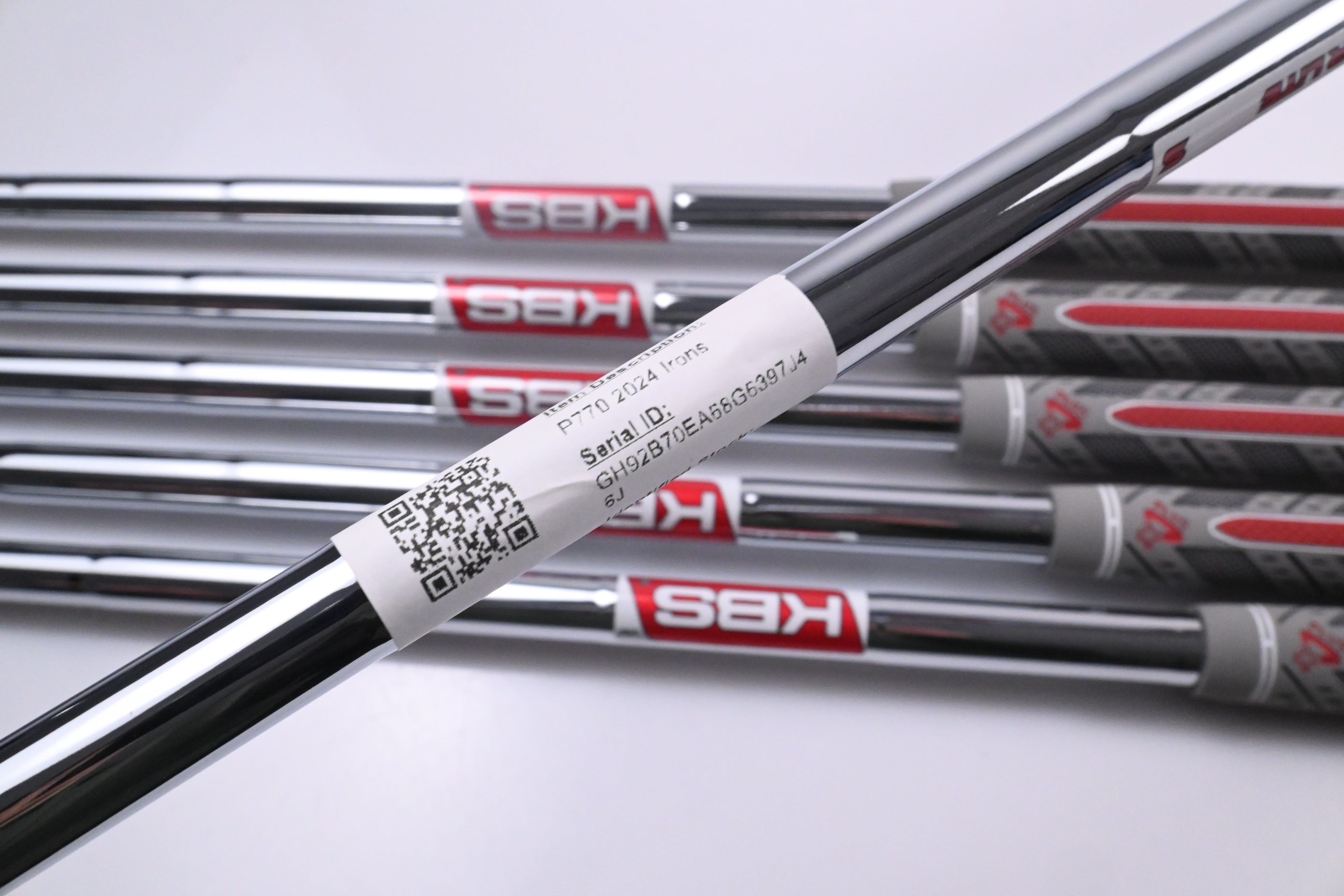 Taylormade P770 2024 Irons / 5-PW / Stiff Flex KBS Tour Lite Shafts