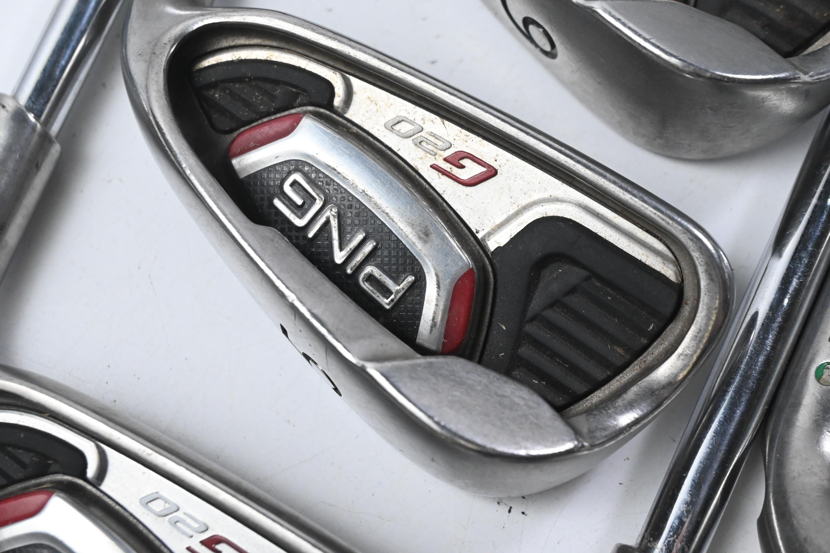 Ping G20 Irons / 4-9i / Green Dot / Senior Flex Ping CFS Shafts