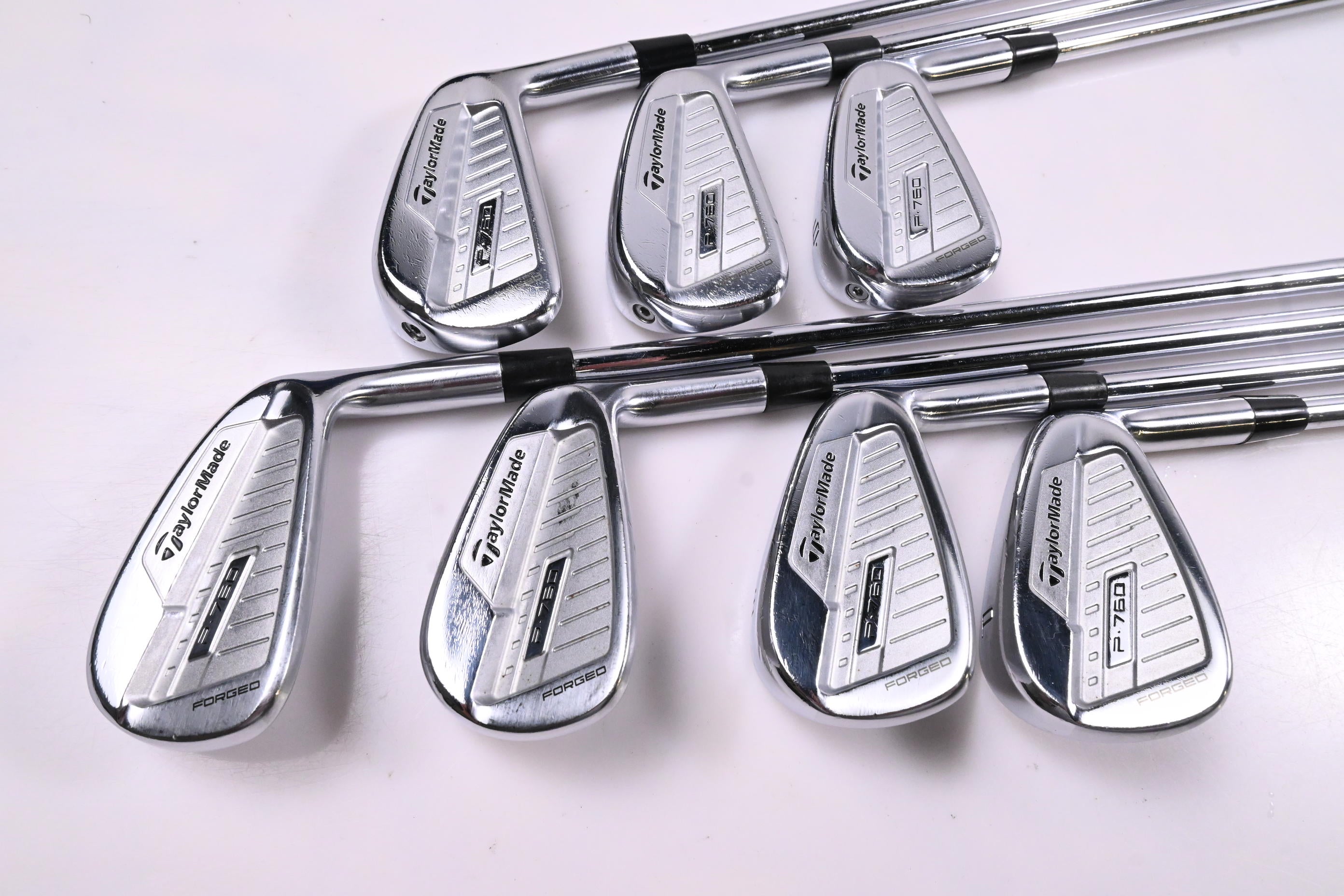 Taylormade P760 Irons / 4-PW / Regular Flex KBS MAX MT 85 Shafts