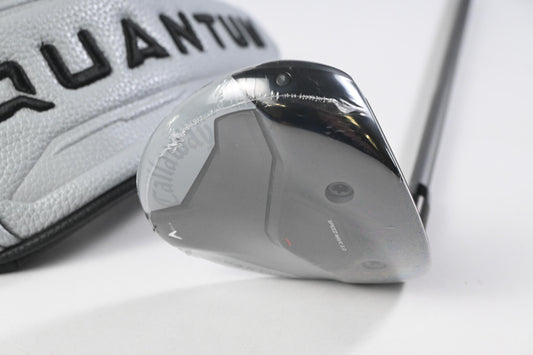 Callaway Quantum Max #7 Wood / 21 Degree / Stiff Flex Denali Frost Silver 60