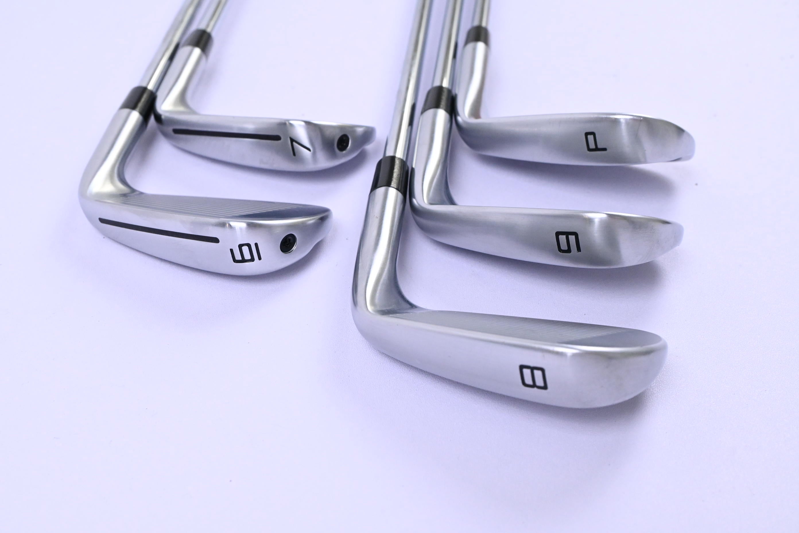 Left Hand Taylormade P.7CB/P770 2024 Combo Irons / 6-PW / Regular Flex Shafts