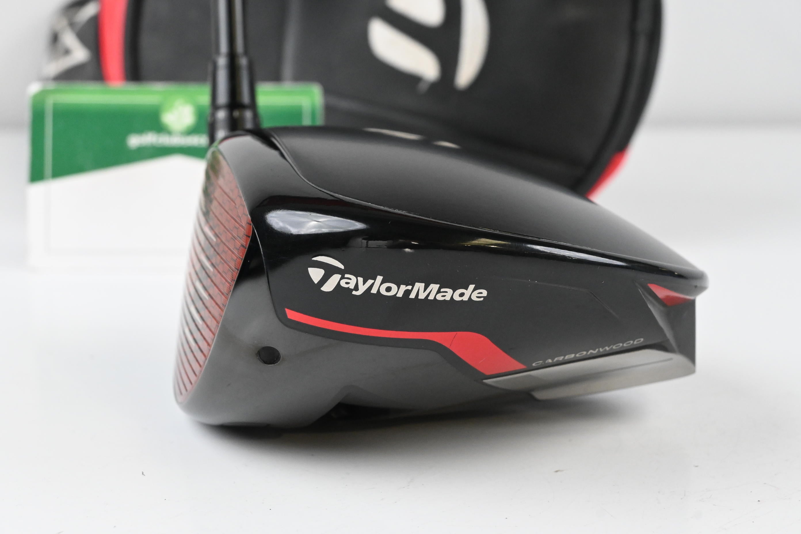 Left Hand Taylormade Stealth Plus Driver / 9 Degree / Stiff Flex Hzrdus Smoke 60