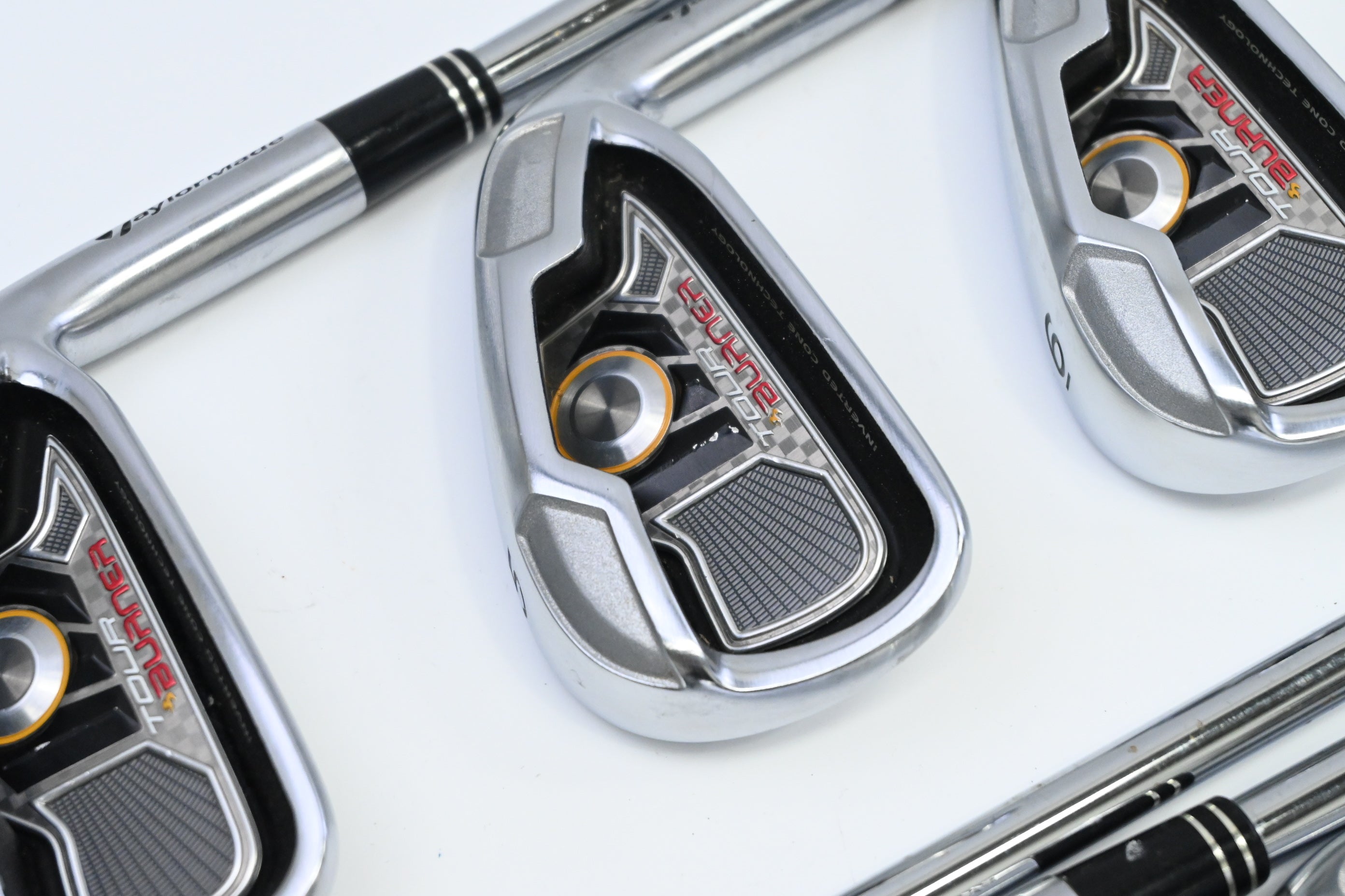 Taylormade Tour Burner Irons / 4-PW+AW+SW / Regular Flex Steel Shafts