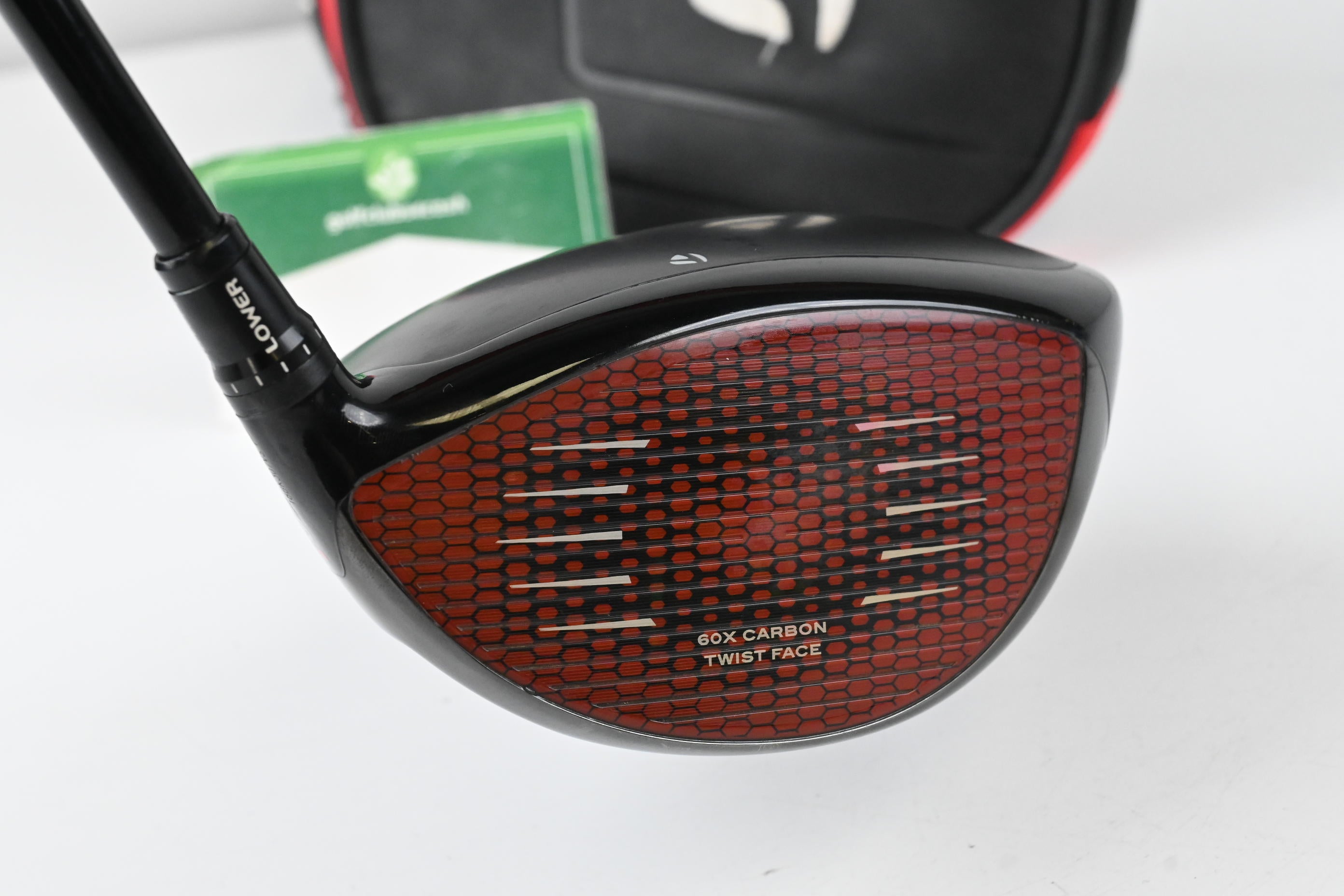 Left Hand Taylormade Stealth Plus Driver / 9 Degree / Stiff Flex Hzrdus Smoke 60