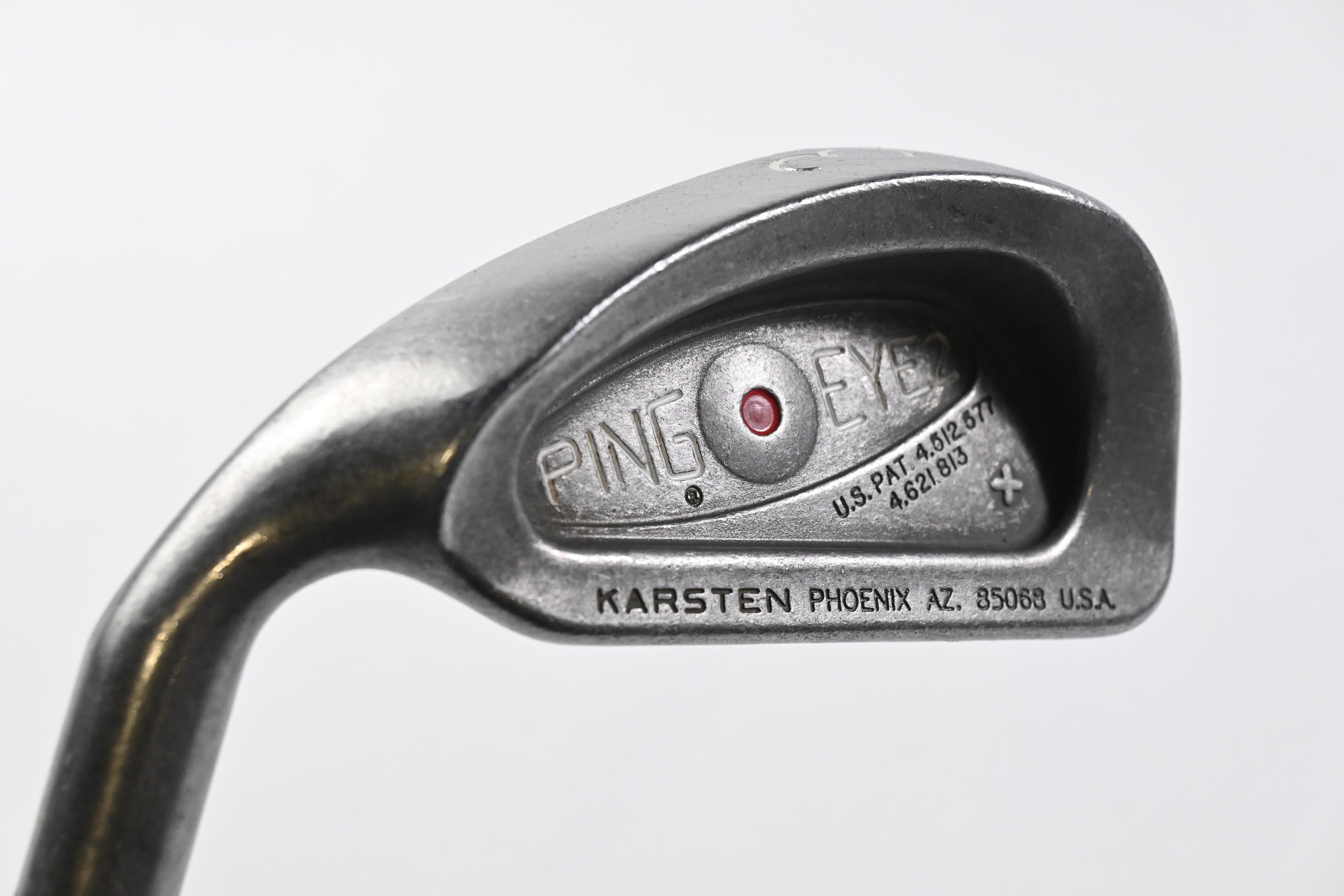 Left Hand Ping Eye 2+ #3 Iron / 21.5 Degree / Red Dot / Stiff Flex Karsten JZ