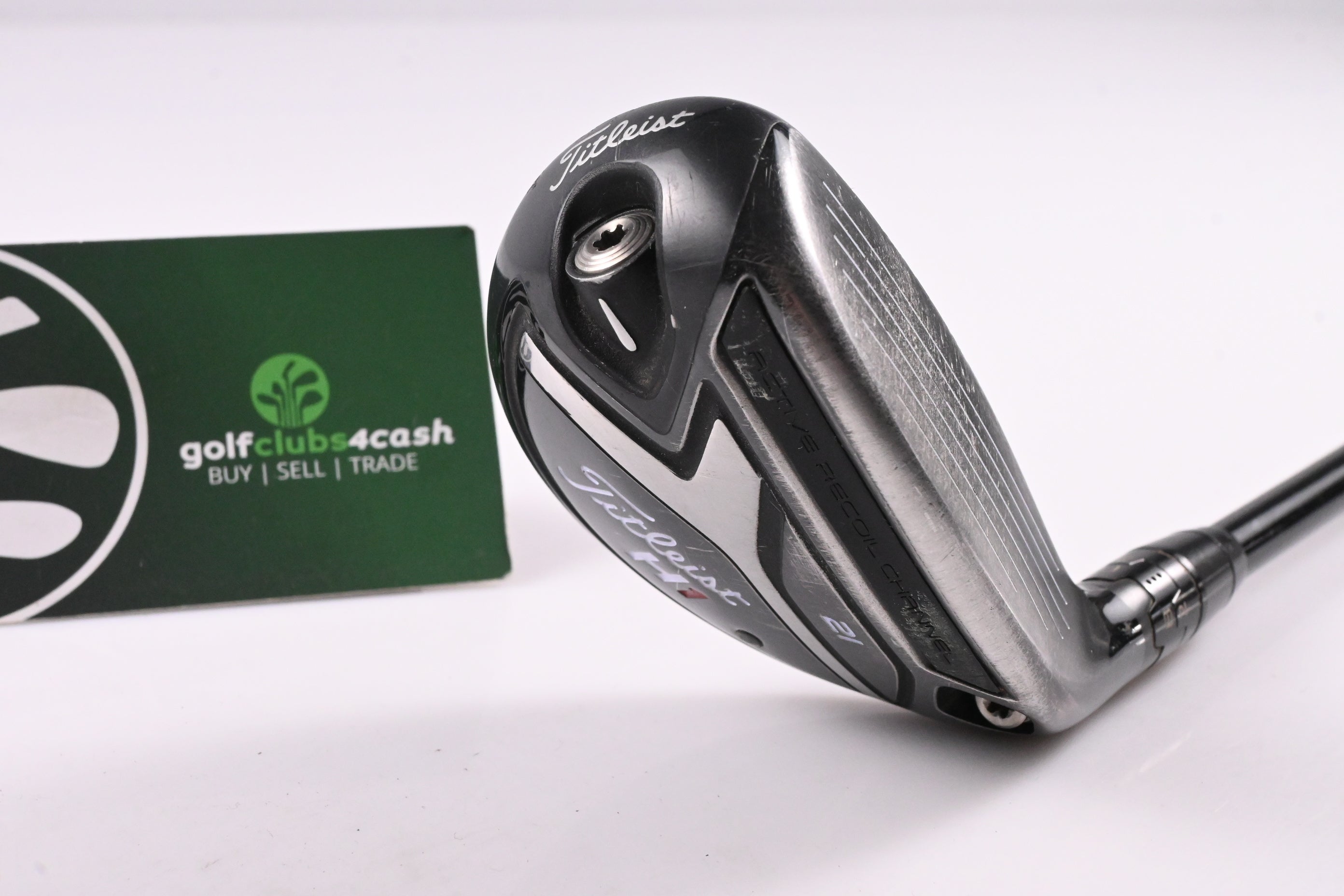 Titleist 818 H1 #3 Hybrid / 21 Degree / Stiff Flex HZRDUS Smoke Black RDX 80