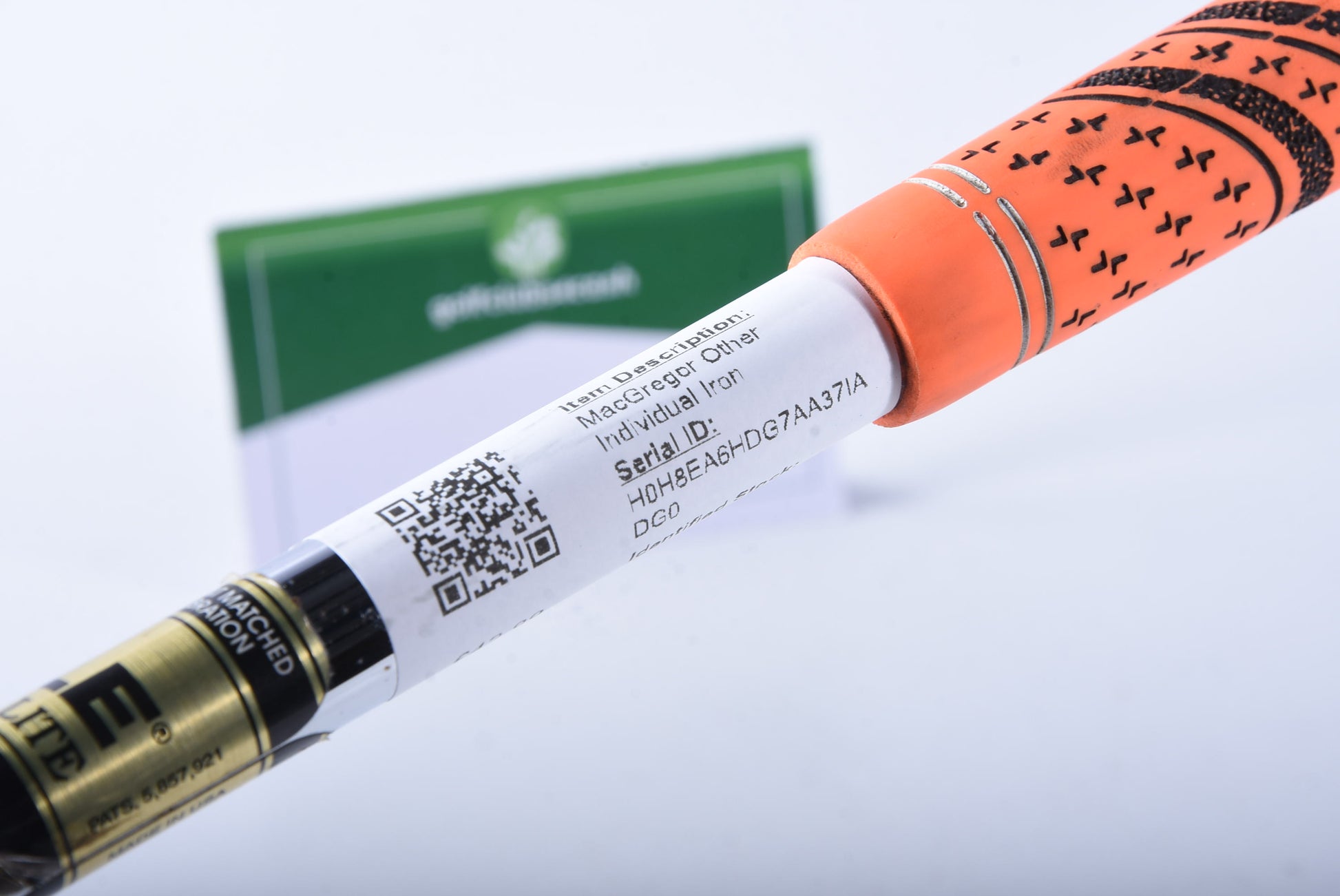 MacGregor V-Foil Speed M565 #9 Iron / Regular Flex Rifle Flighted Lite Shaft