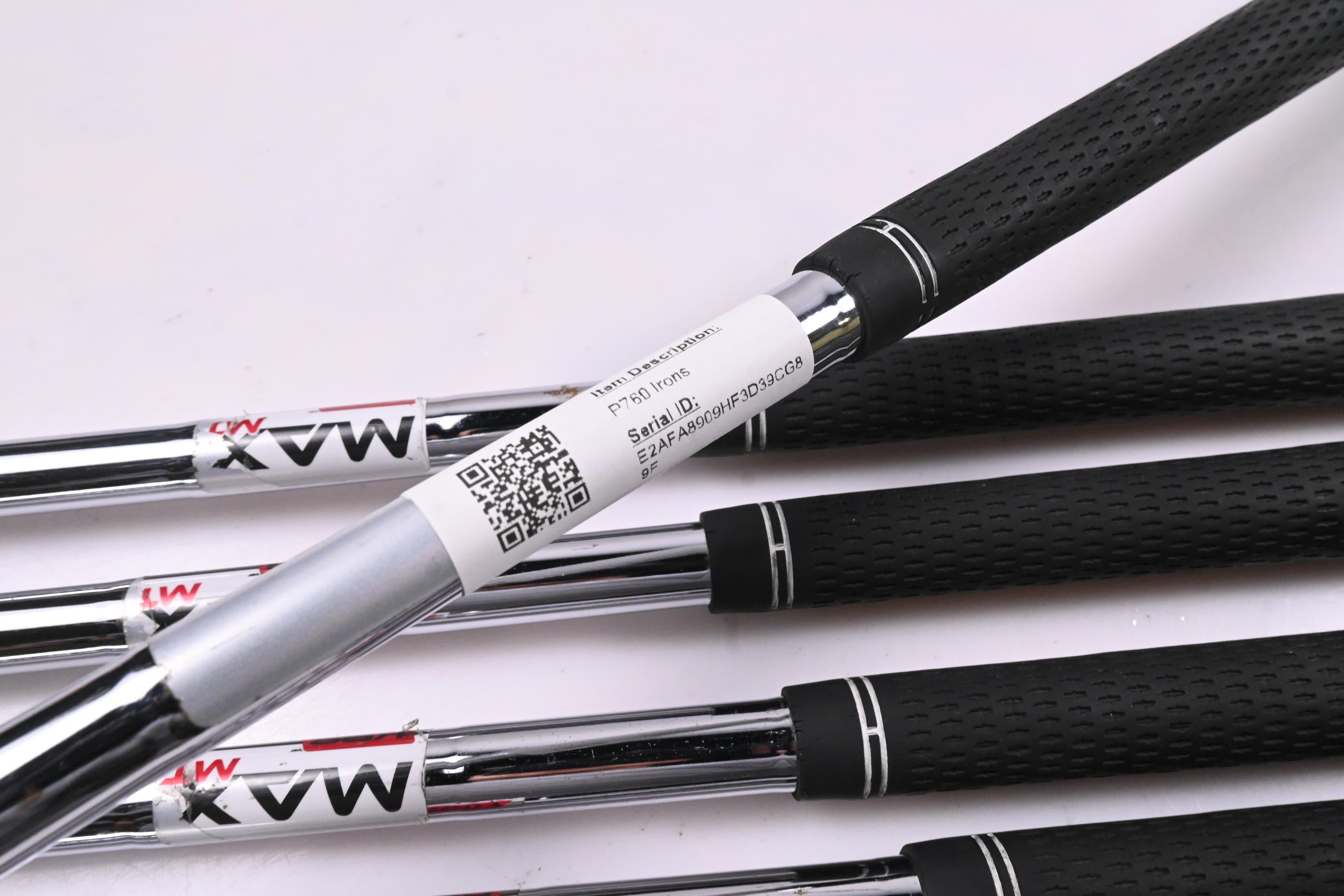 Taylormade P760 Irons / 4-PW / Regular Flex KBS MAX MT 85 Shafts