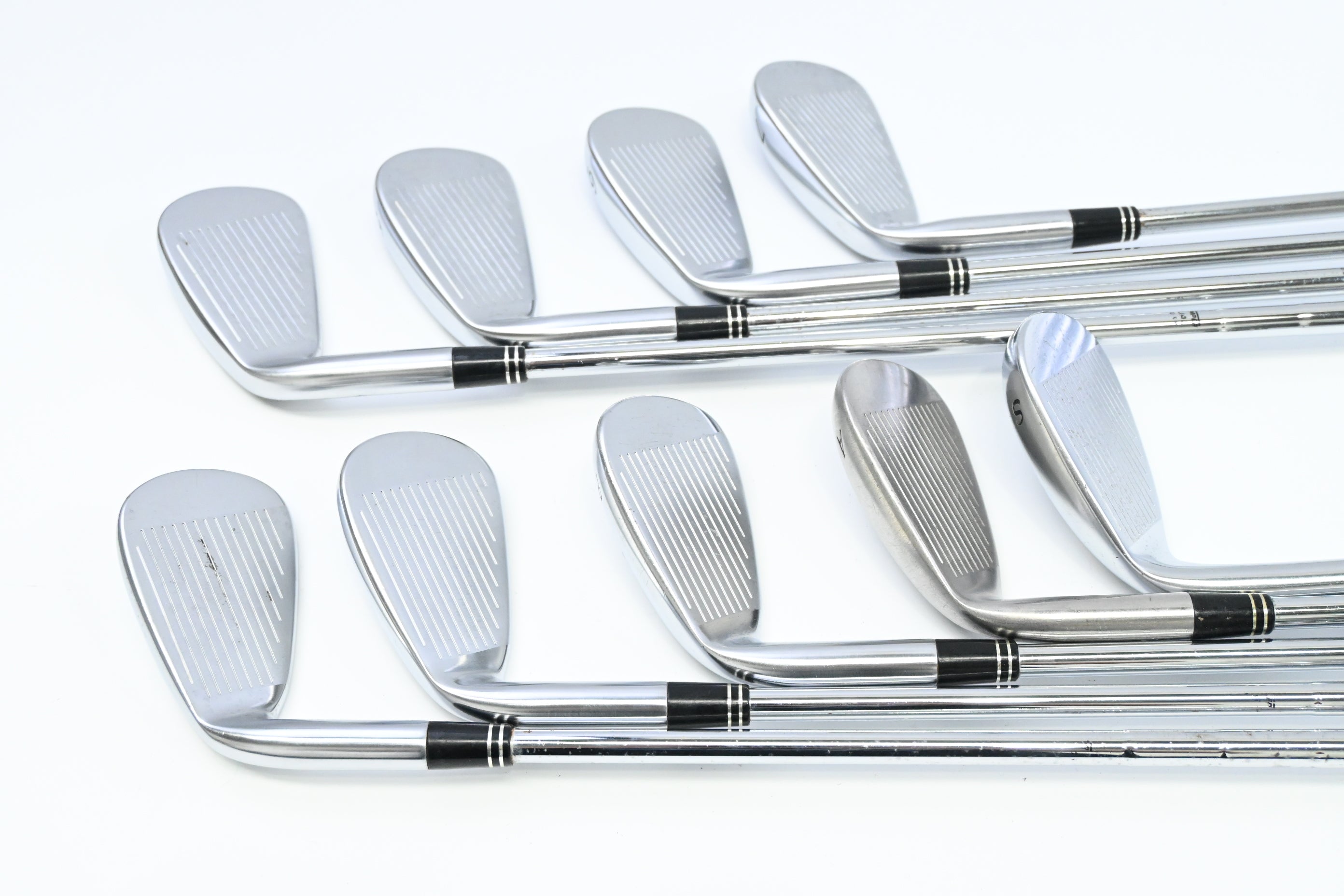 Taylormade Tour Burner Irons / 4-PW+AW+SW / Regular Flex Steel Shafts