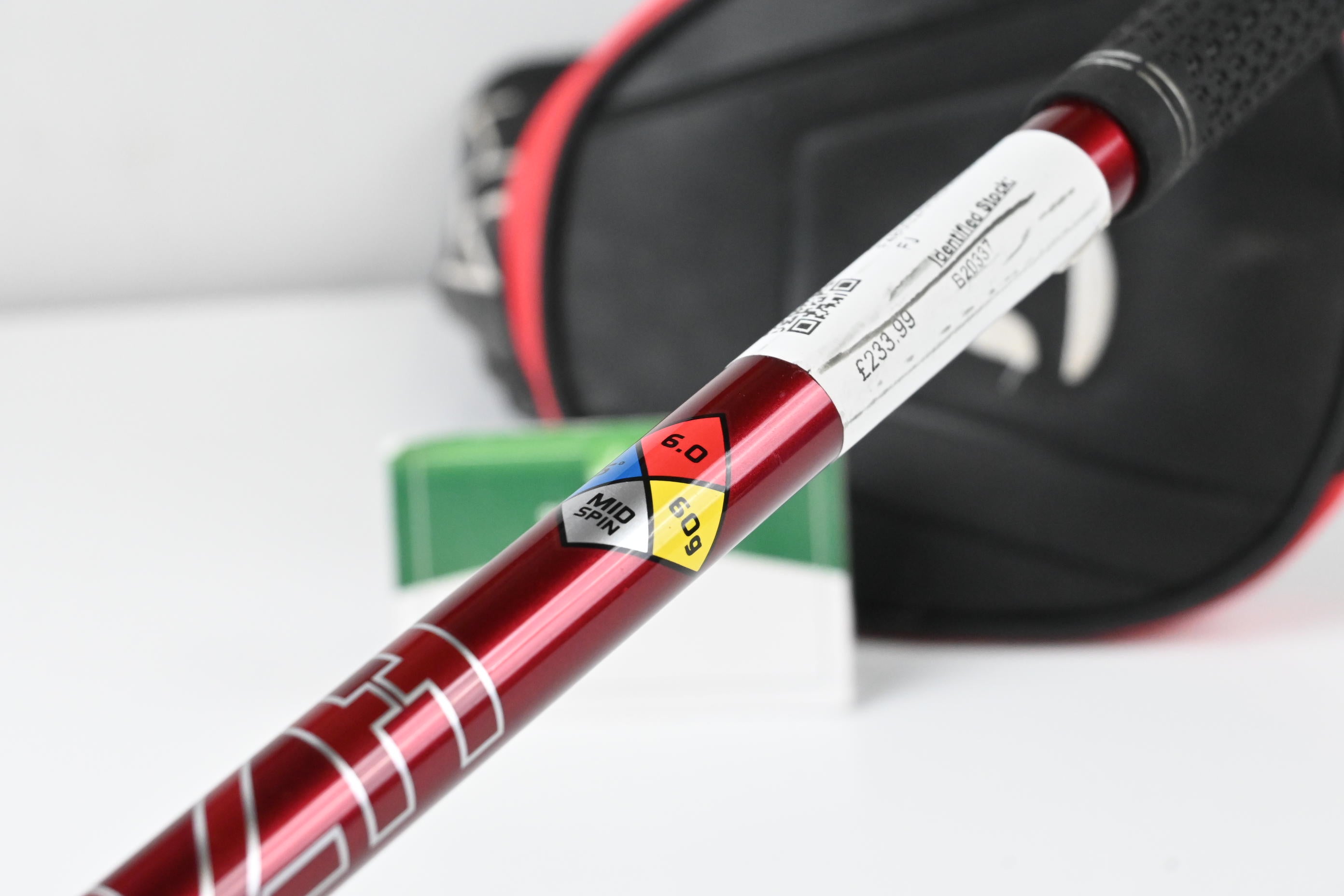 Left Hand Taylormade Stealth Plus Driver / 9 Degree / Stiff Flex Hzrdus Smoke 60