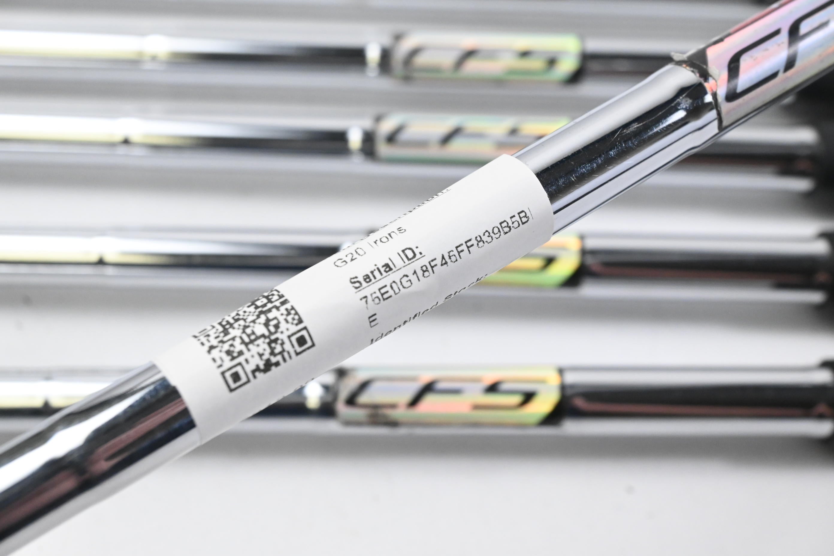 Ping G20 Irons / 4-9i / Green Dot / Senior Flex Ping CFS Shafts
