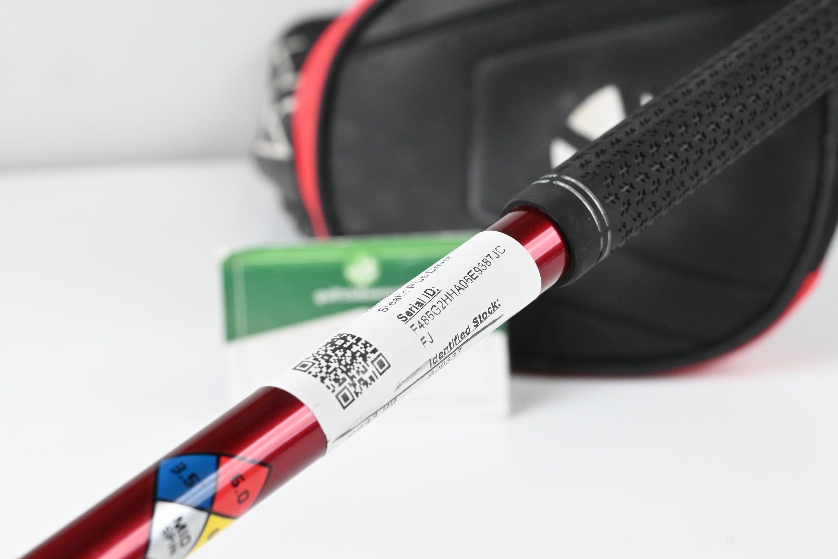 Left Hand Taylormade Stealth Plus Driver / 9 Degree / Stiff Flex Hzrdus Smoke 60