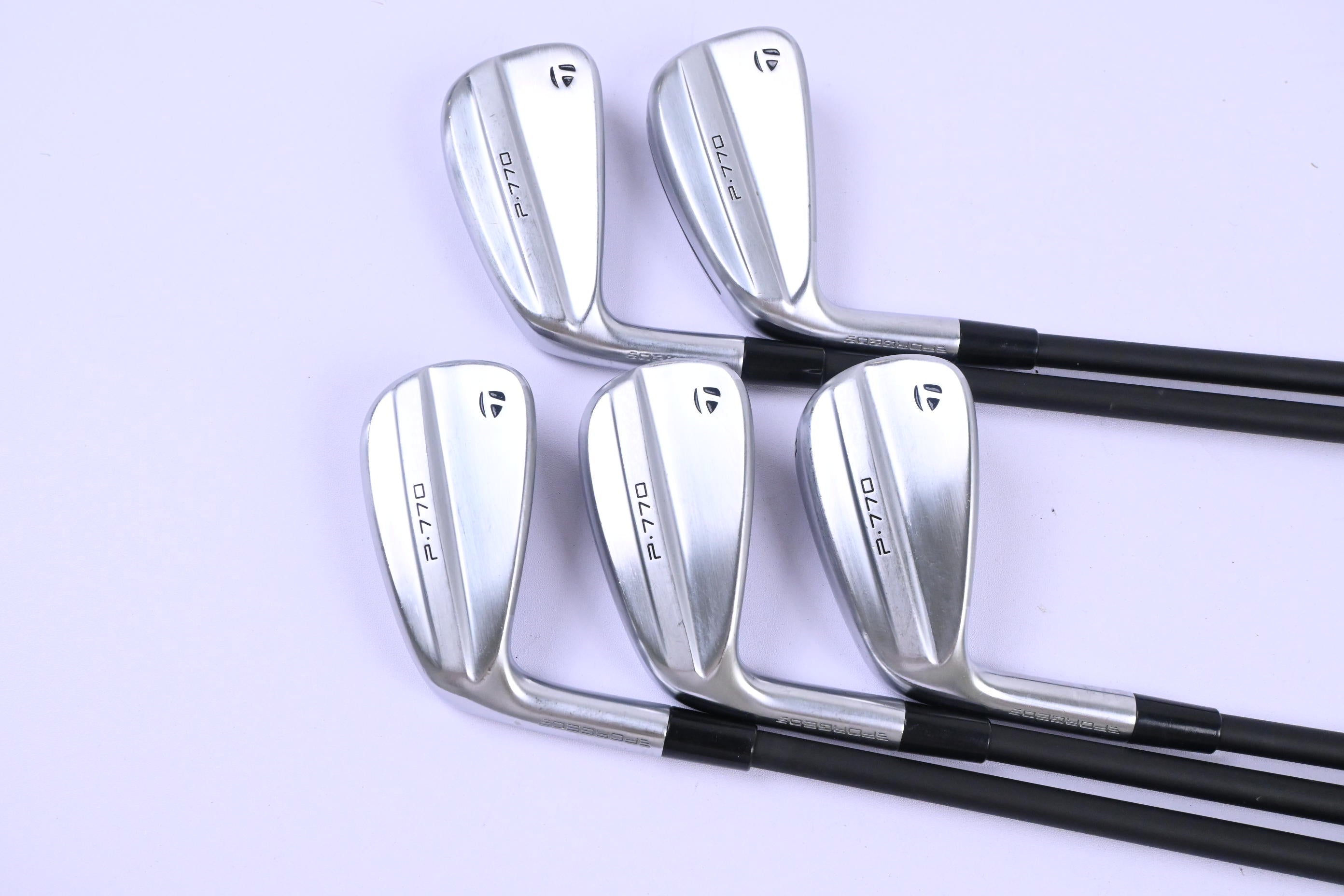 Left Hand Taylormade P770 2024 Irons / 6-PW / Stiff Flex Fujikura Travil 85
