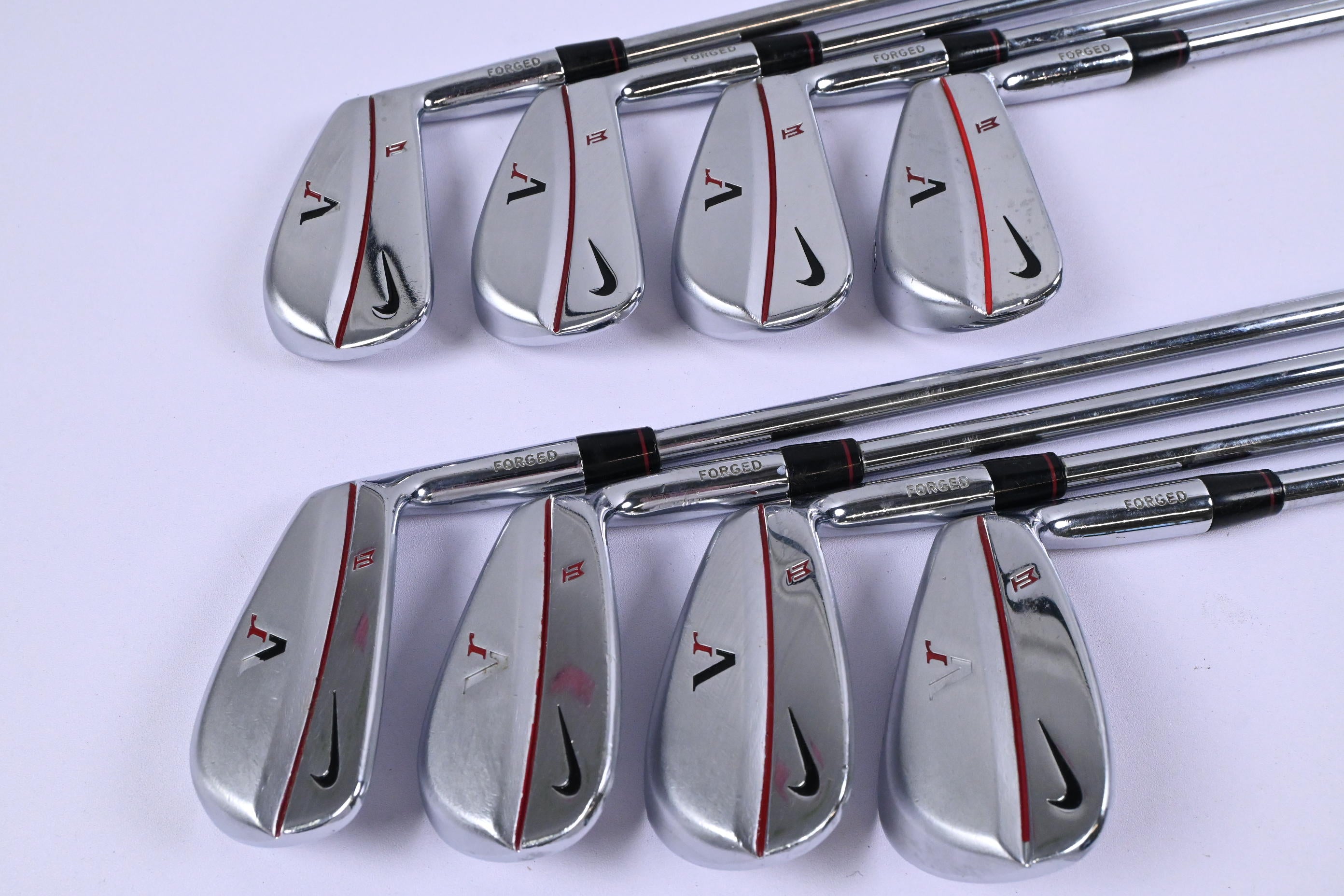 Nike VR Forged TW Blade Irons / 3-PW / Stiff Flex Steel Shafts