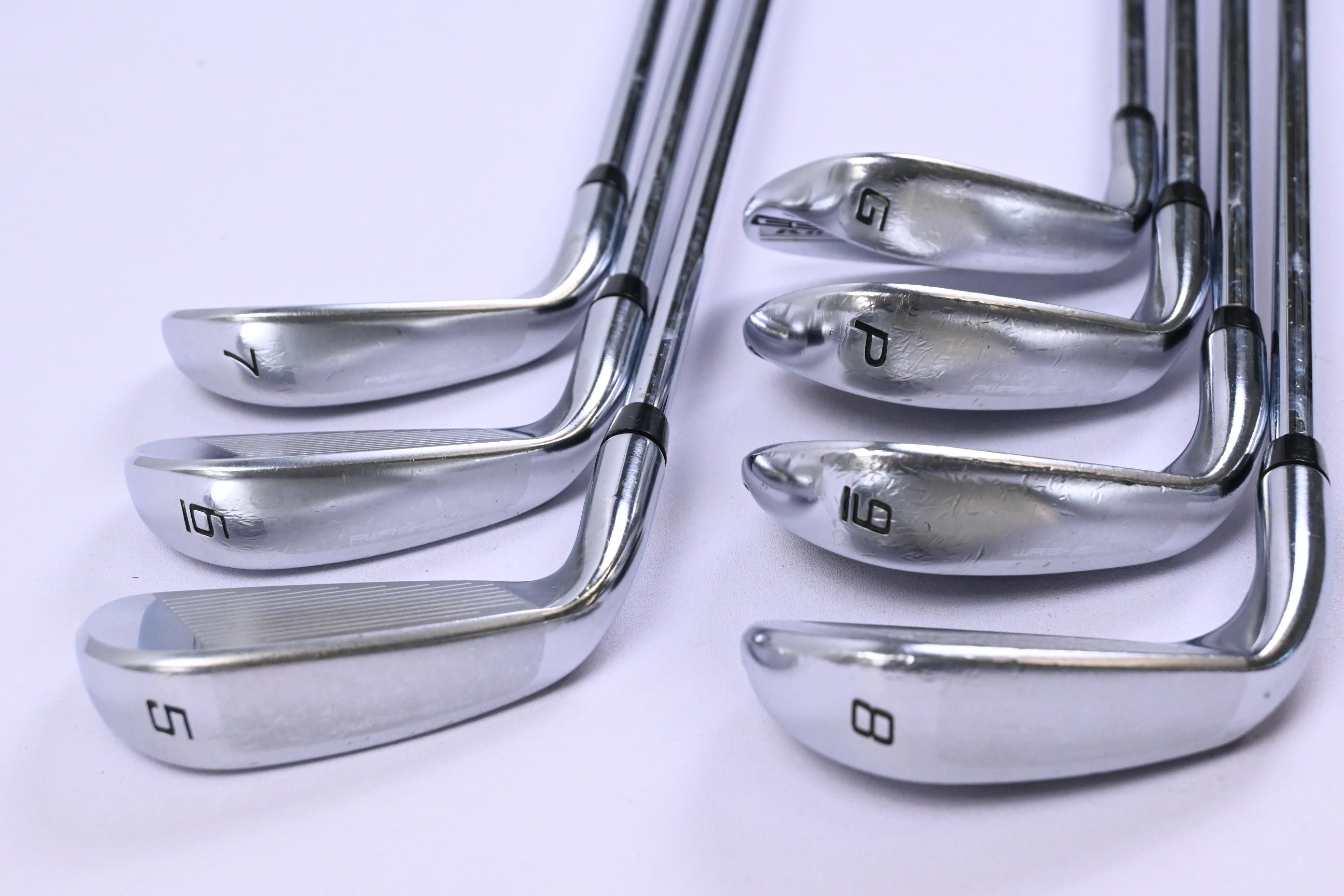Cobra King F7 One Length Irons / 5-PW+GW / Regular Flex F7 One Length Shafts