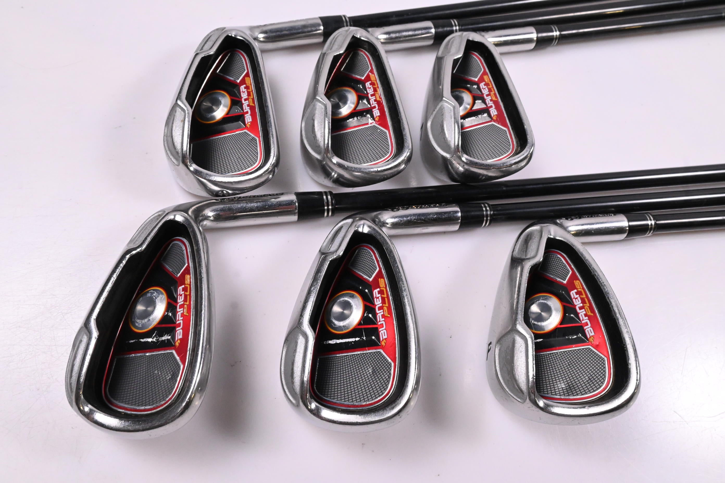 Taylormade Burner Plus Irons / 5-PW / Regular Flex Taylormade Reax 60 Shafts