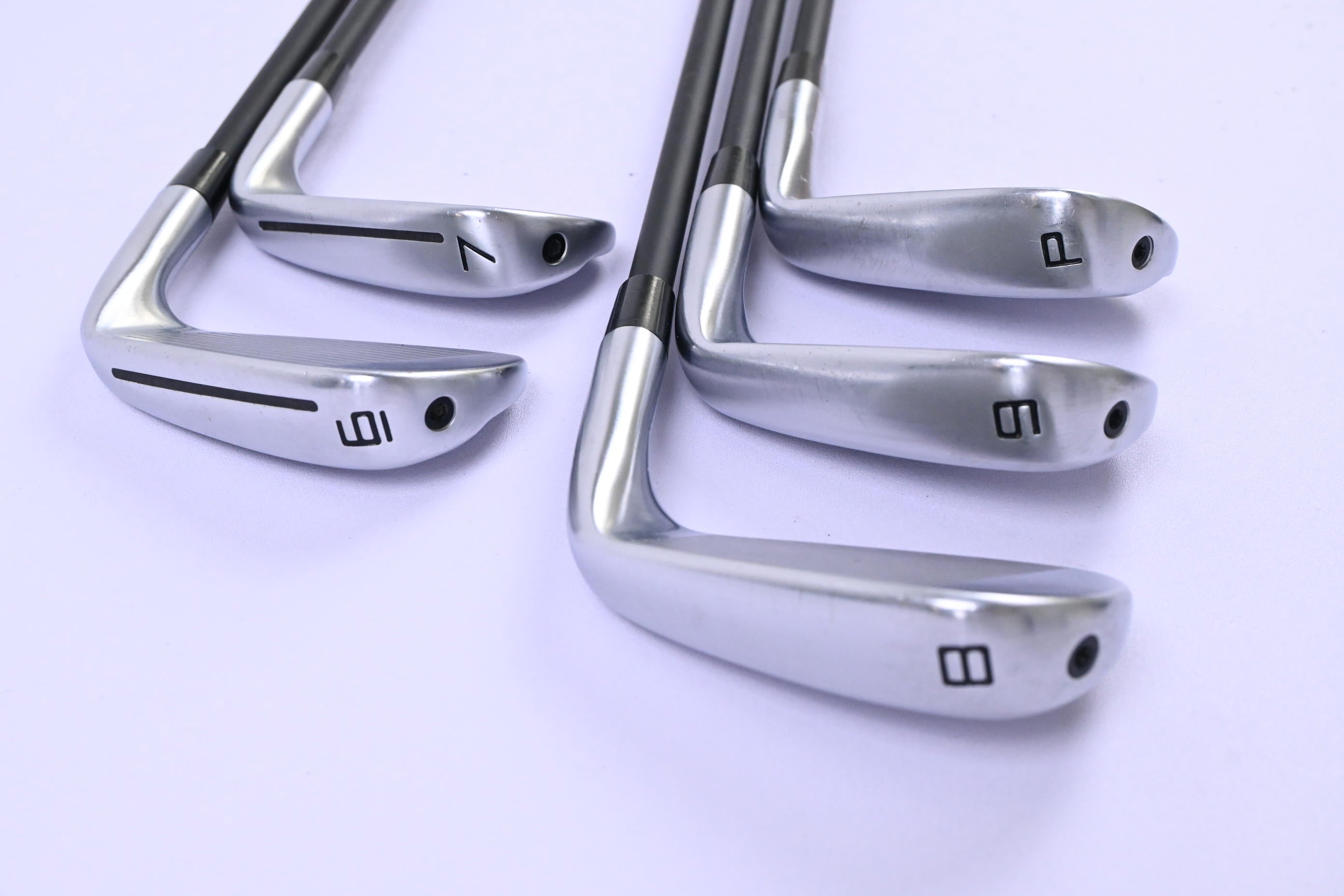 Left Hand Taylormade P770 2024 Irons / 6-PW / Stiff Flex Fujikura Travil 85