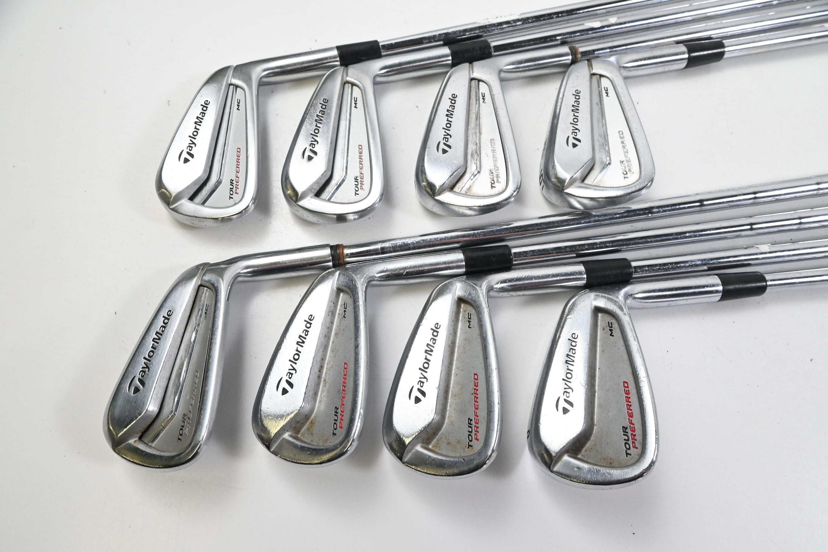 Taylormade Tour Preferred MC 2014 Irons / 3-PW / Regular Flex KBS Tour Shafts