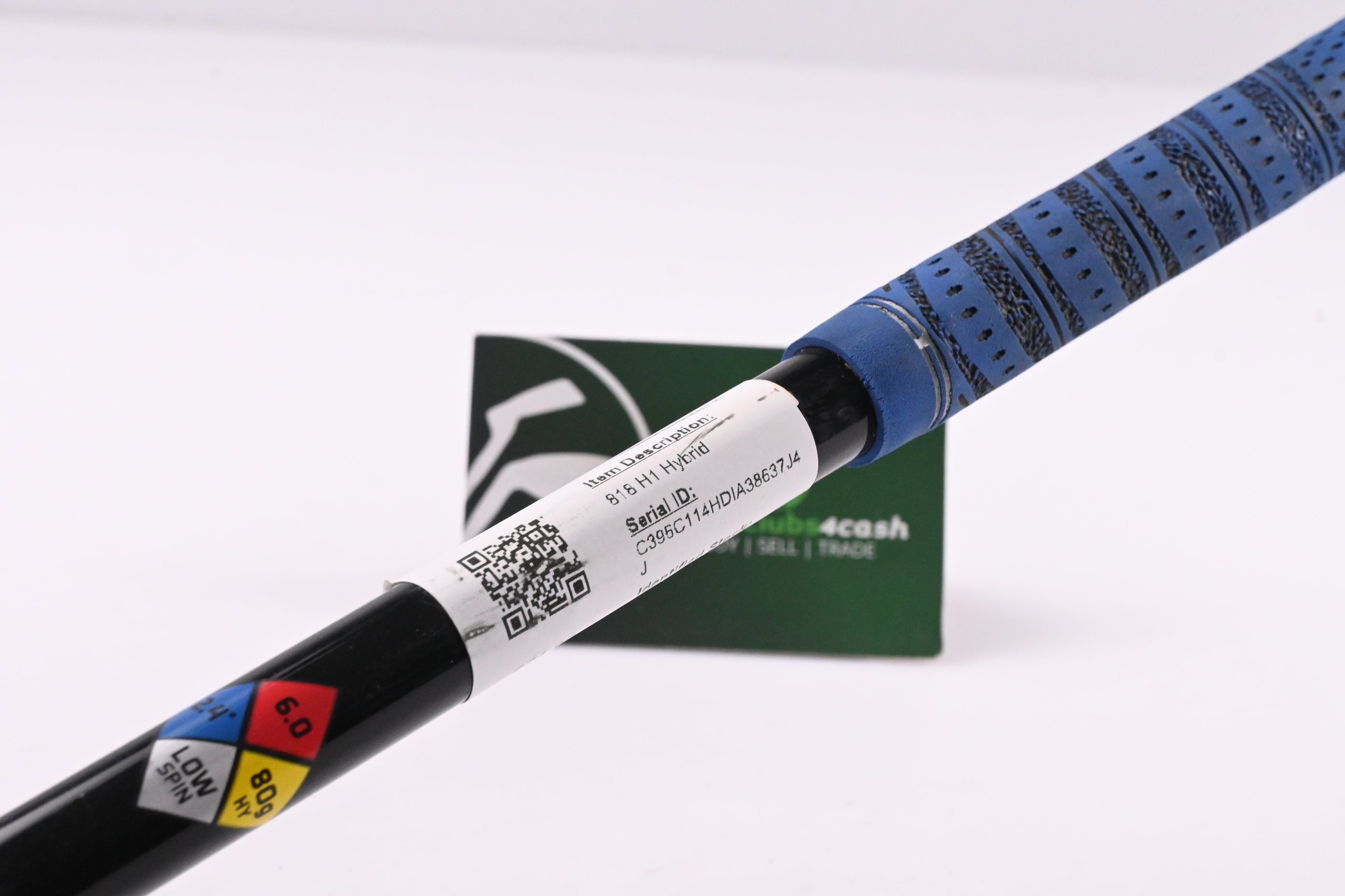 Titleist 818 H1 #3 Hybrid / 21 Degree / Stiff Flex HZRDUS Smoke Black RDX 80