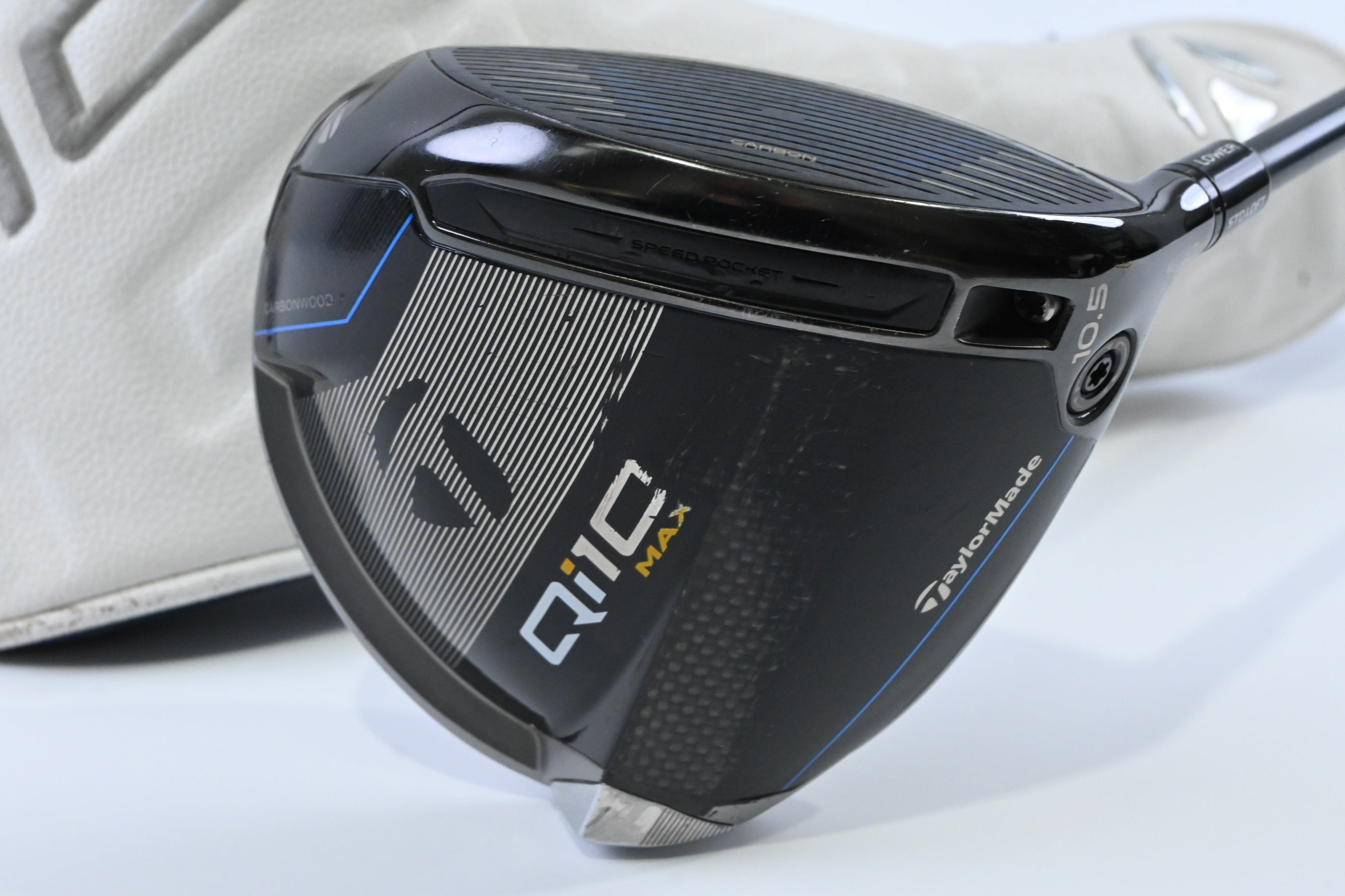 Taylormade Qi10 Max Driver / 10.5 Degree / Stiff Flex Fujikura Speeder 57 Shaft