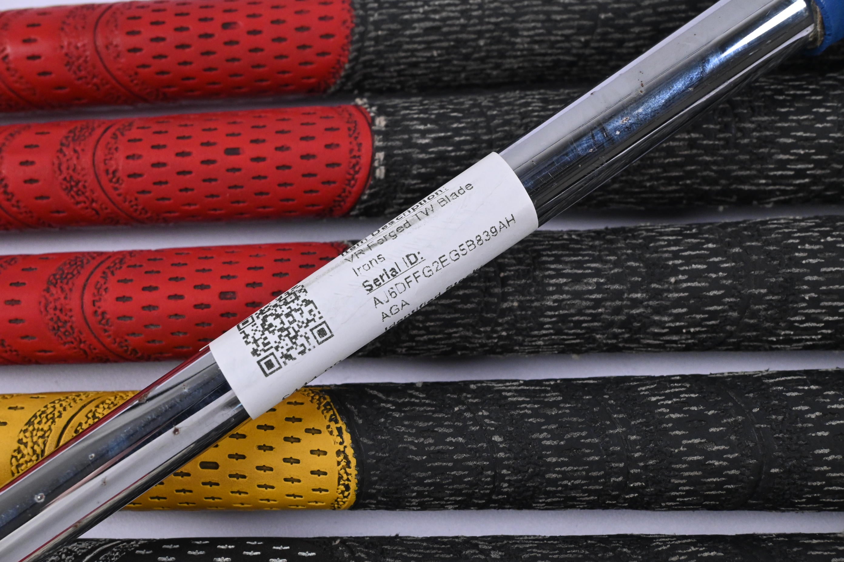 Nike VR Forged TW Blade Irons / 3-PW / Stiff Flex Steel Shafts