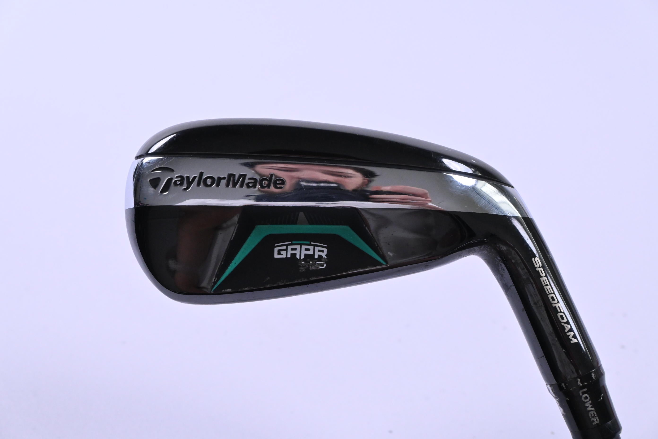 Taylormade GAPR Mid #3 Iron / 18 Degree / Stiff Flex KBS Hybrid 80 Shaft