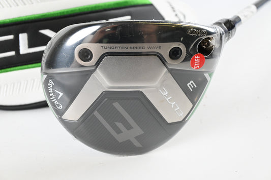 Callaway Elyte #3 Wood / 15 Degree / Stiff Flex Denali Charcoal 60 Shaft