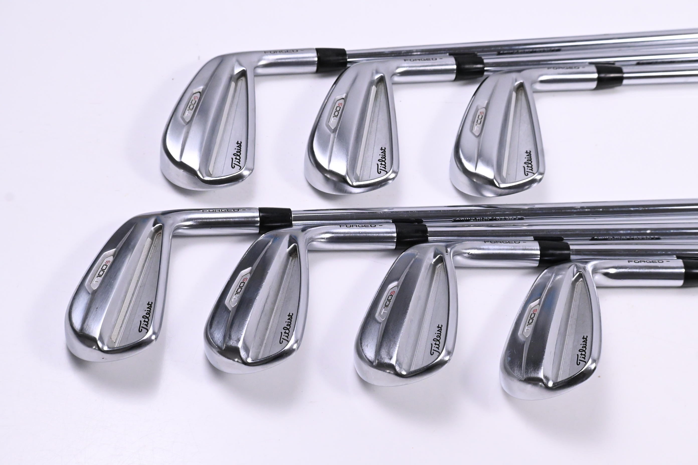 Titleist T100.S 2021 Irons / 4-PW / Stiff Flex Project X LZ 120 Shafts