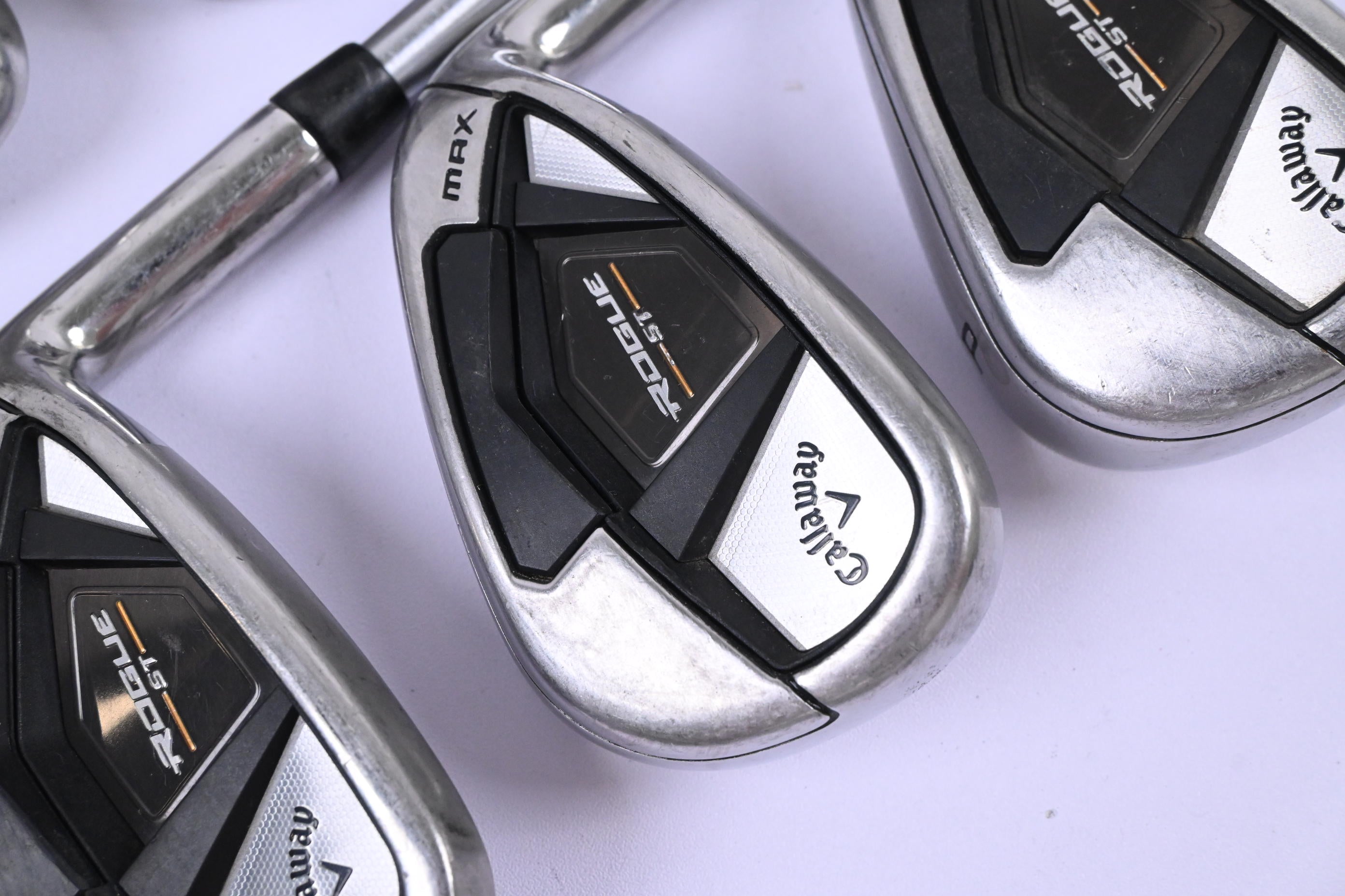 Callaway Rogue ST Max Irons / 5-PW / Stiff Flex KBS Tour C-Taper 120 Shafts